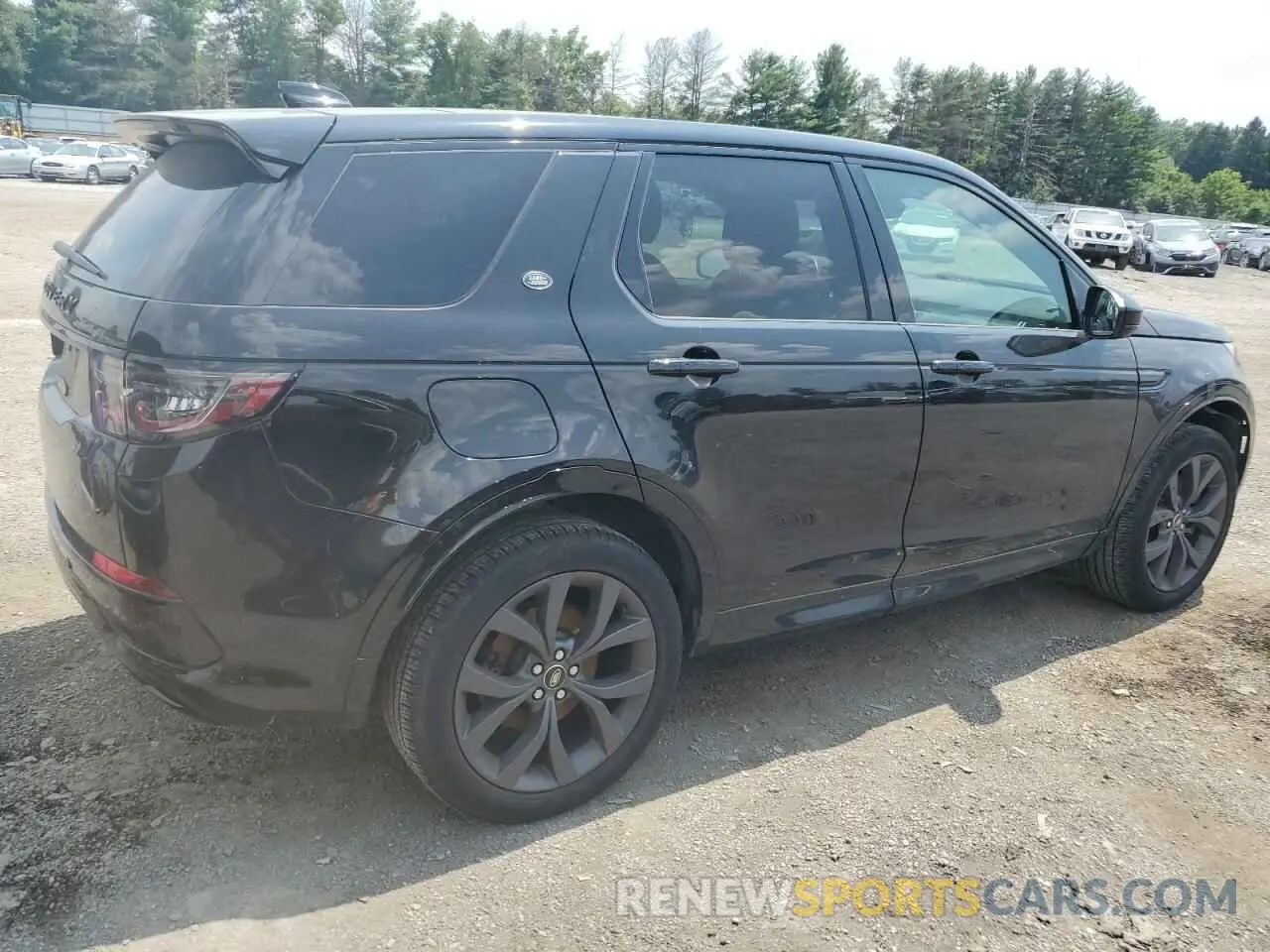 3 Photograph of a damaged car SALCL2FX7NH911996 LAND ROVER DISCOVERY 2022