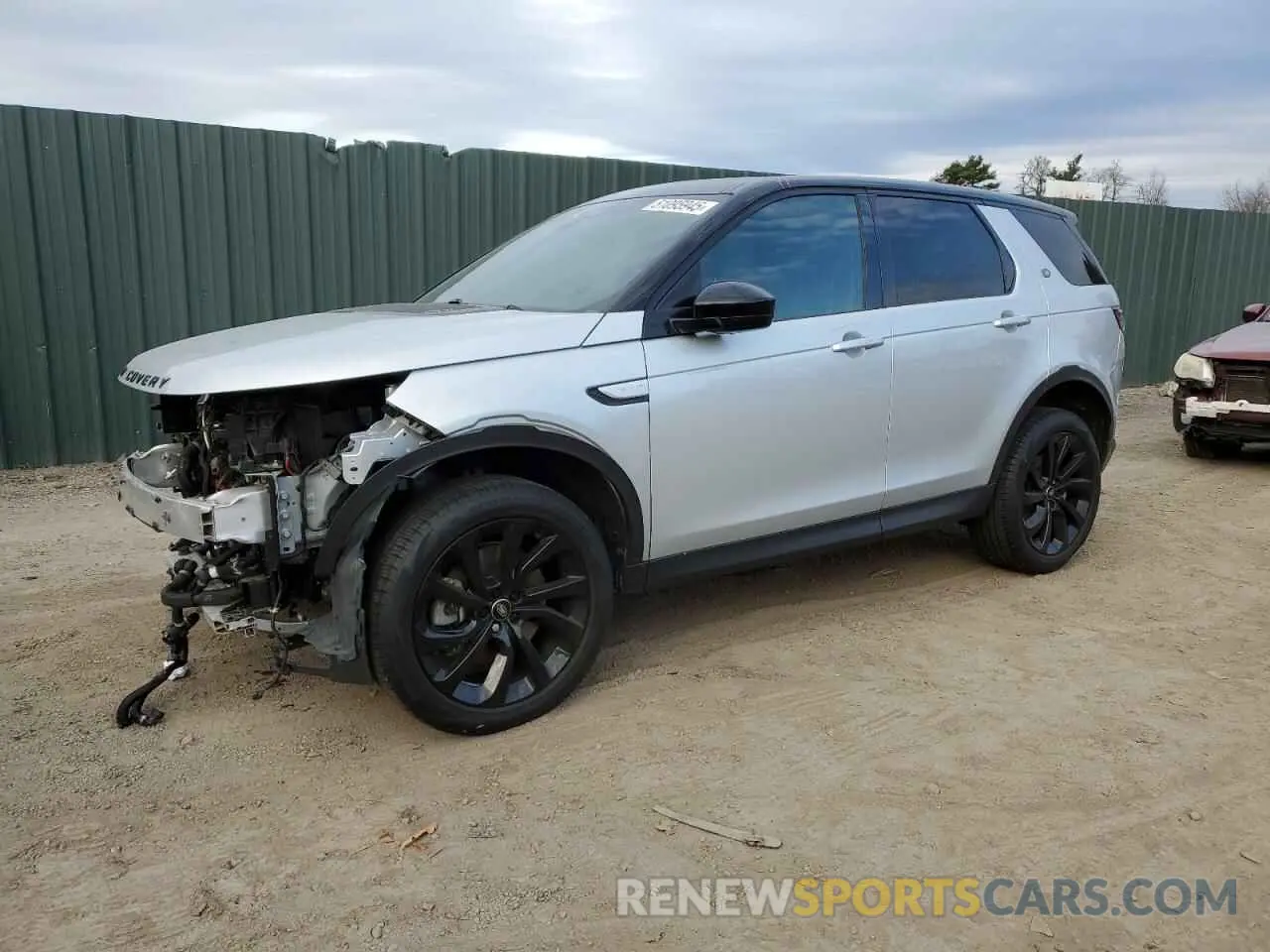 1 Photograph of a damaged car SALCP2FX4NH908753 LAND ROVER DISCOVERY 2022