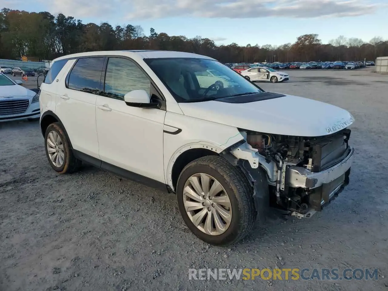 4 Photograph of a damaged car SALCP2FX7NH910254 LAND ROVER DISCOVERY 2022