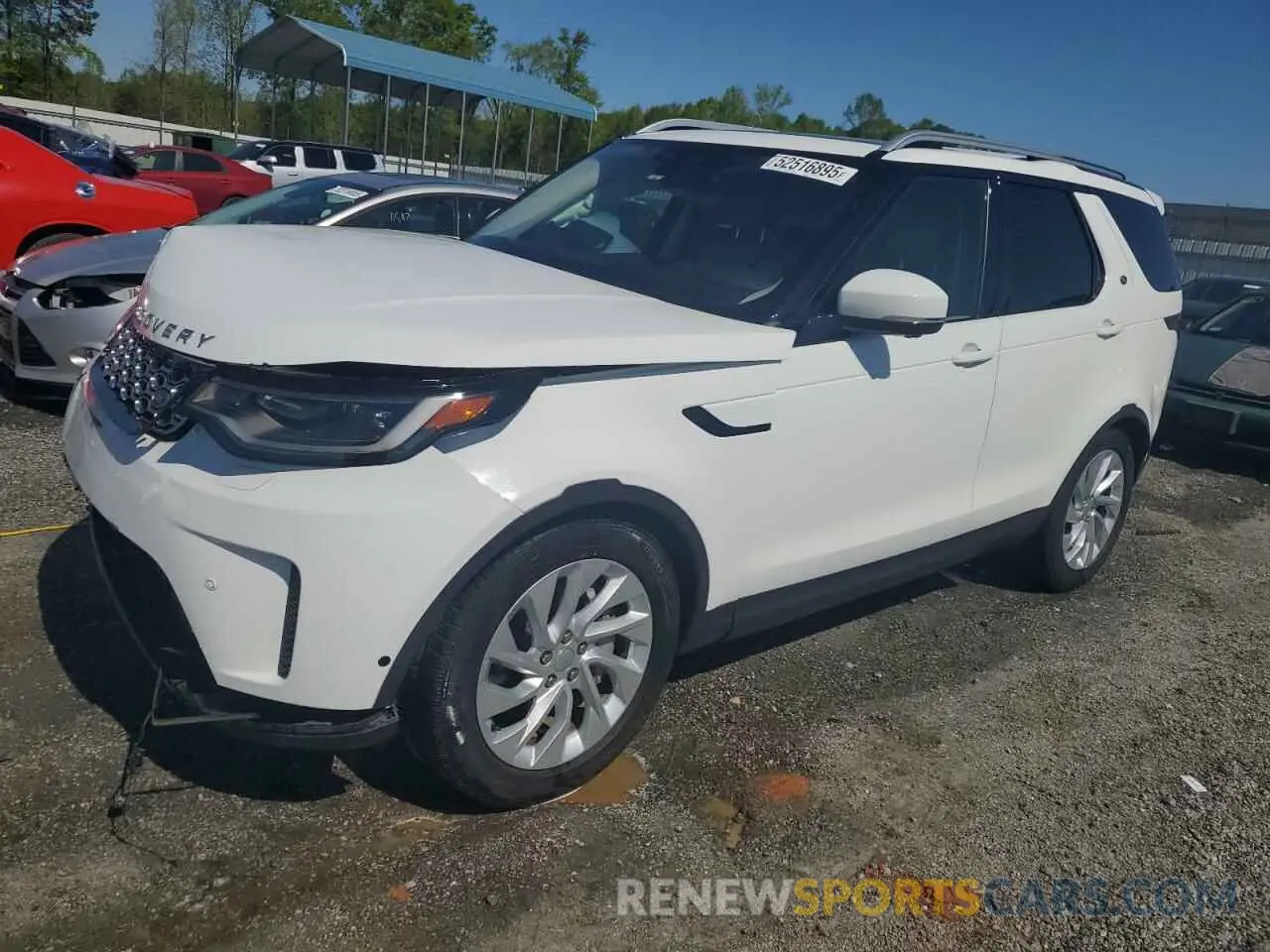 1 Photograph of a damaged car SALRJ2EX3N2460165 LAND ROVER DISCOVERY 2022