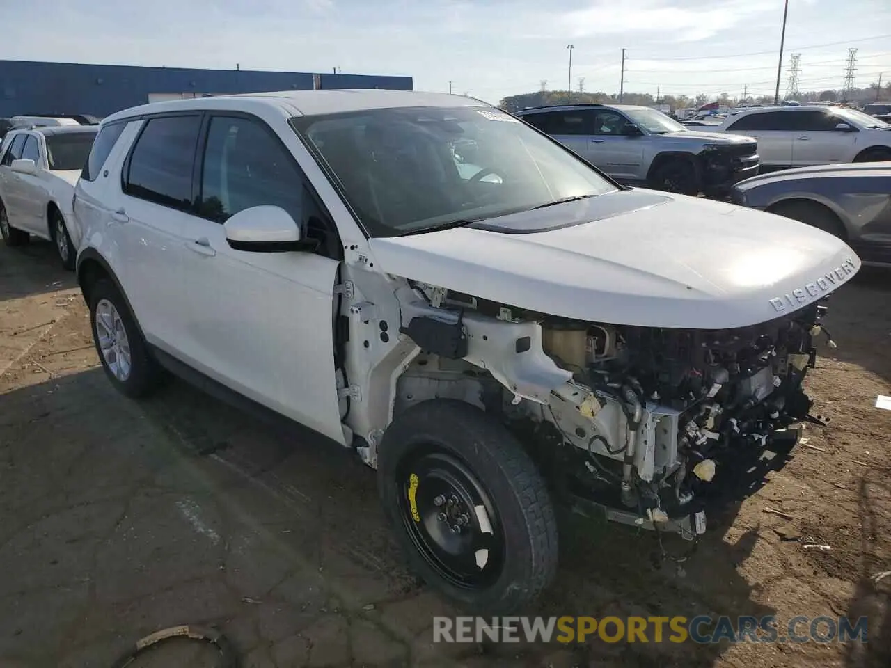 4 Photograph of a damaged car SALCJ2FX0PH321907 LAND ROVER DISCOVERY 2023