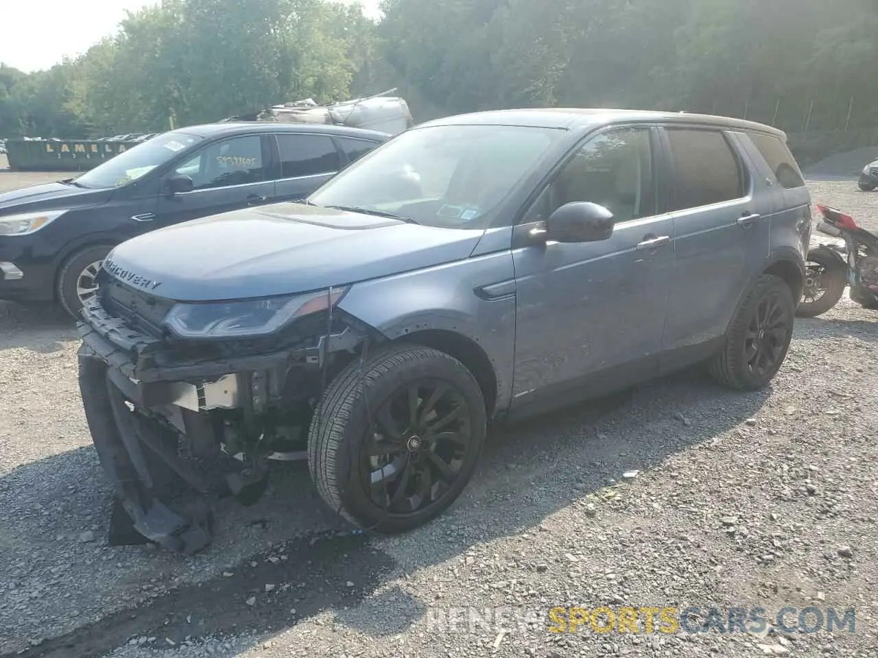 1 Photograph of a damaged car SALCP2FX2PH322734 LAND ROVER DISCOVERY 2023