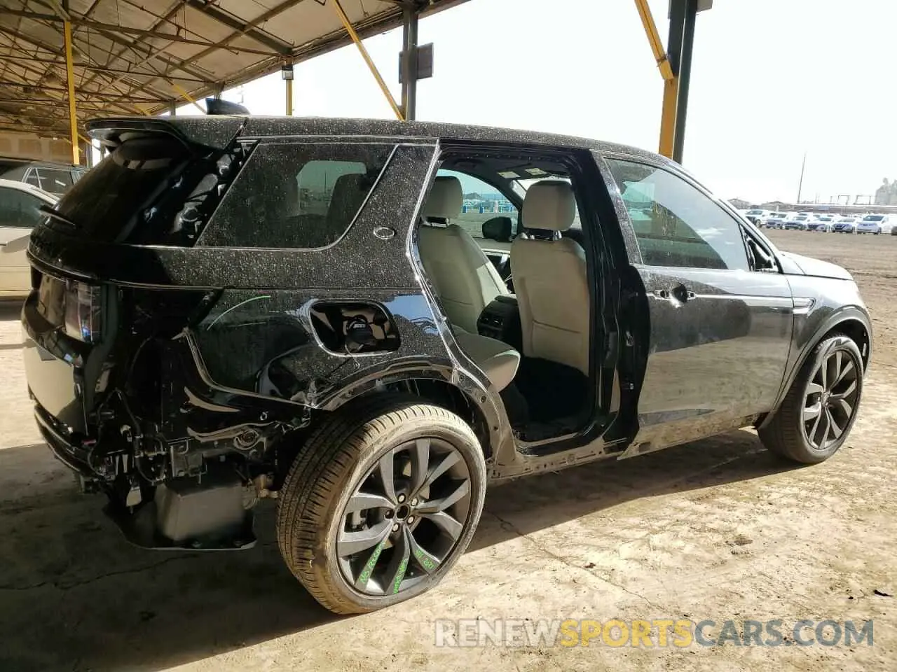 3 Photograph of a damaged car SALCP2FX8PH333270 LAND ROVER DISCOVERY 2023