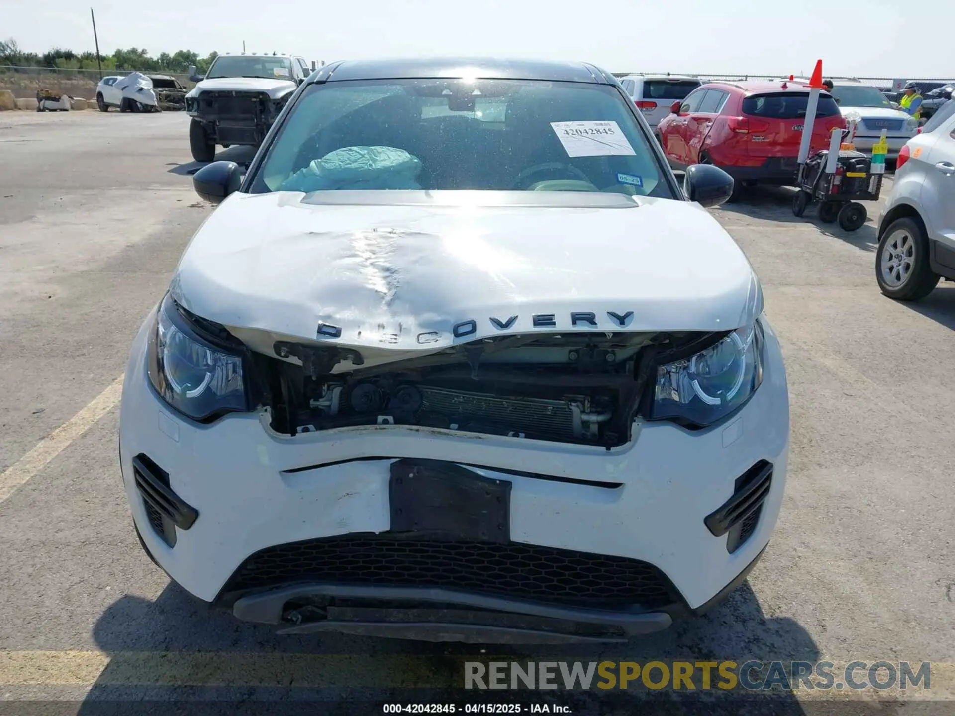 12 Photograph of a damaged car SALCP2FX7KH791648 LAND ROVER DISCOVERY SPORT 2019