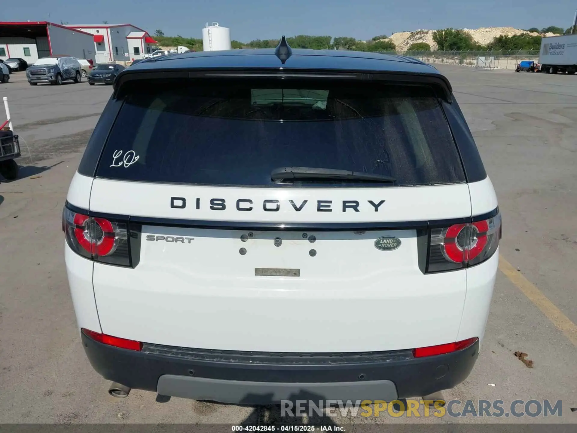 16 Photograph of a damaged car SALCP2FX7KH791648 LAND ROVER DISCOVERY SPORT 2019