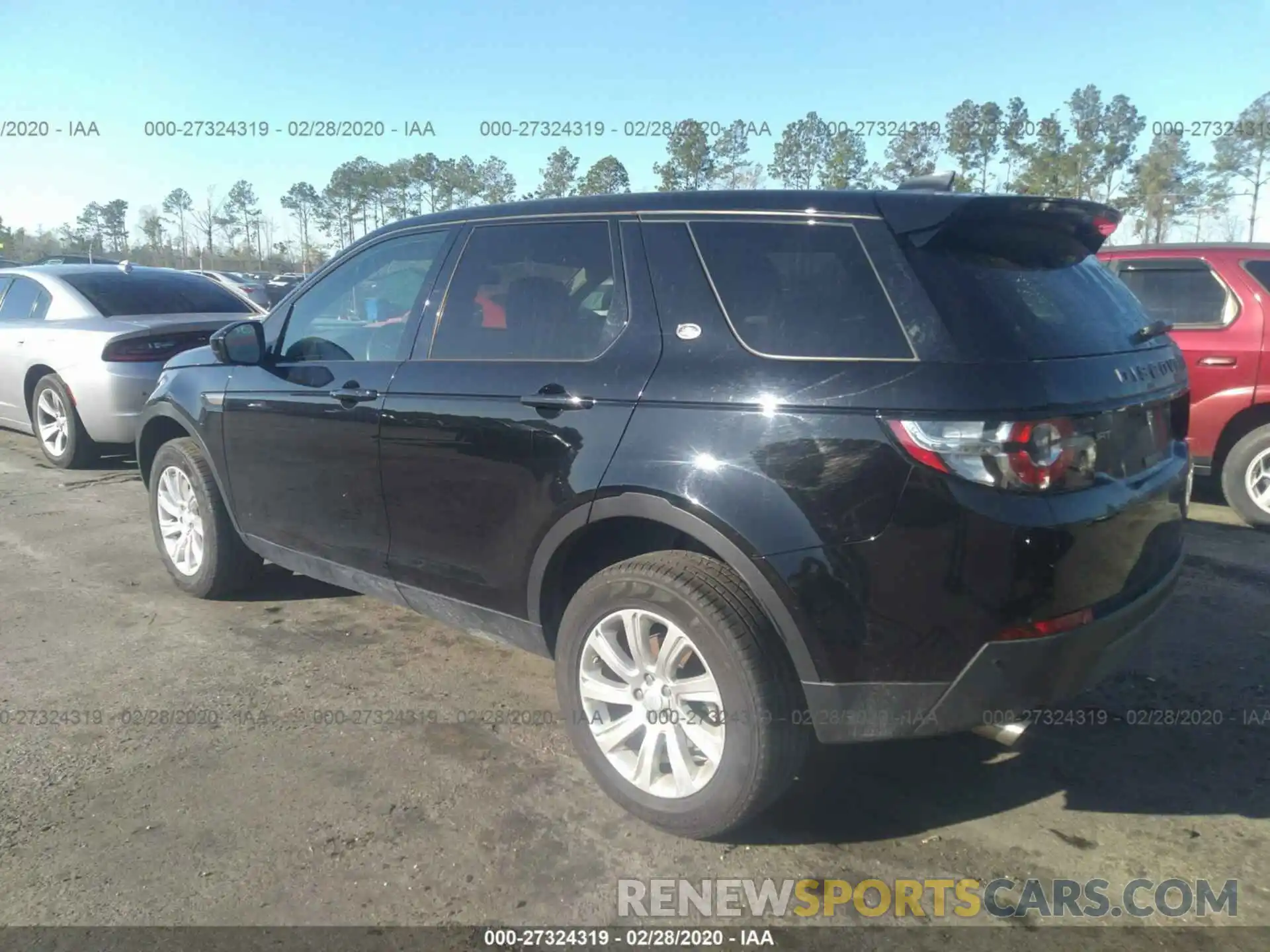 3 Photograph of a damaged car SALCP2FXXKH794995 LAND ROVER DISCOVERY SPORT 2019