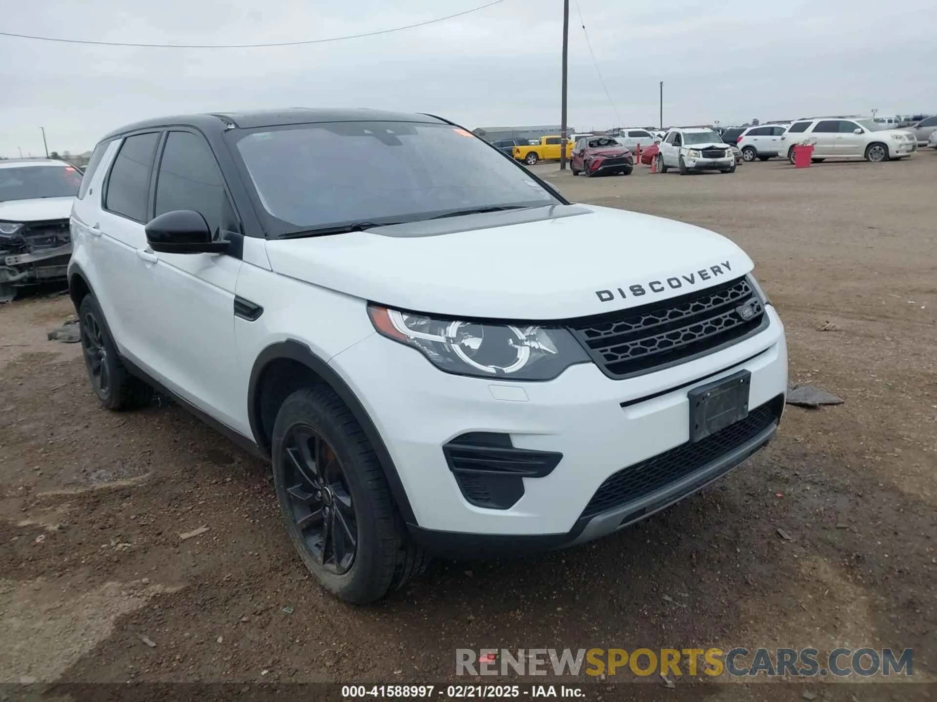 1 Photograph of a damaged car SALCP2FXXKH804750 LAND ROVER DISCOVERY SPORT 2019