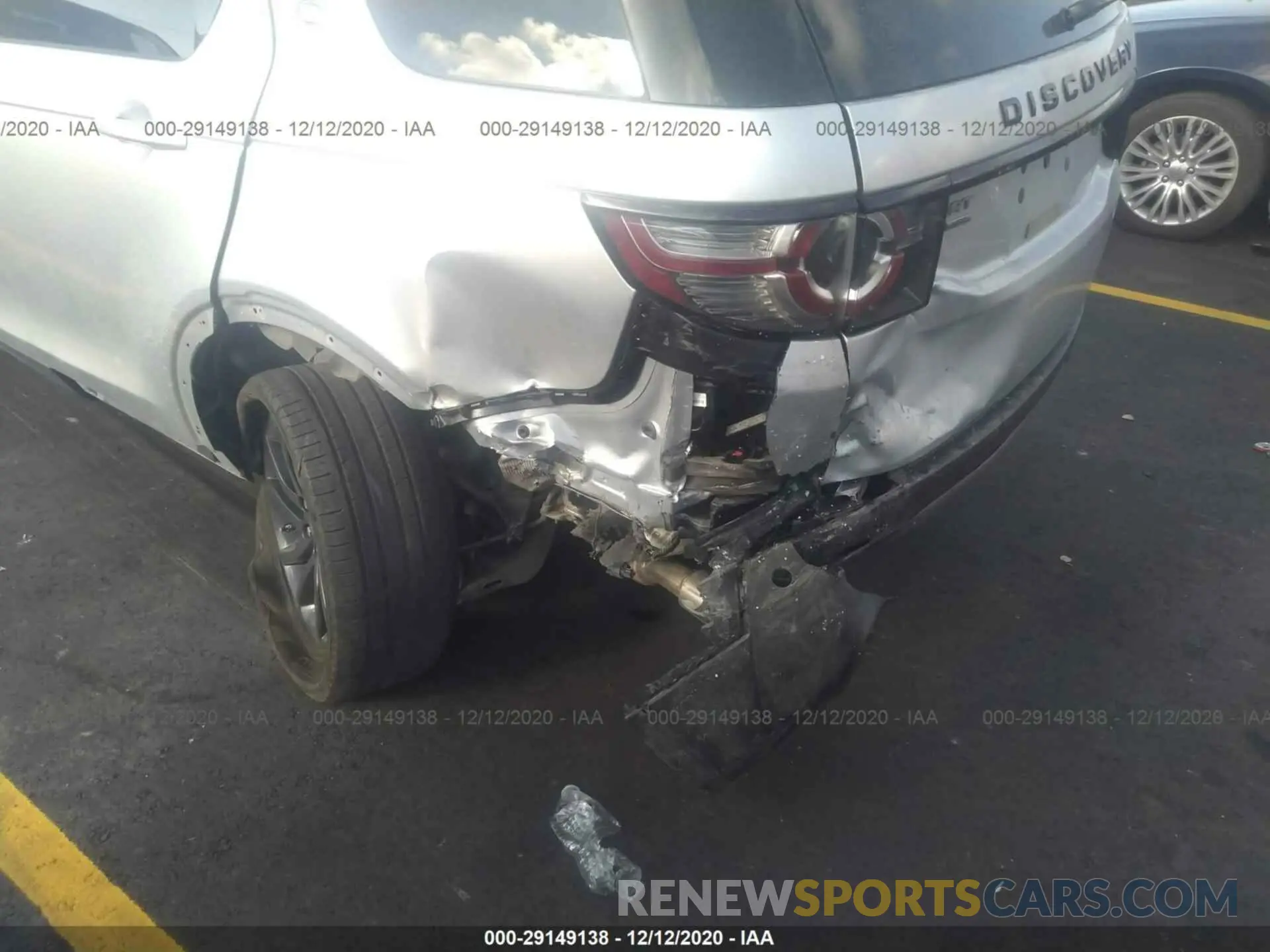 6 Photograph of a damaged car SALCR2FX0KH792800 LAND ROVER DISCOVERY SPORT 2019