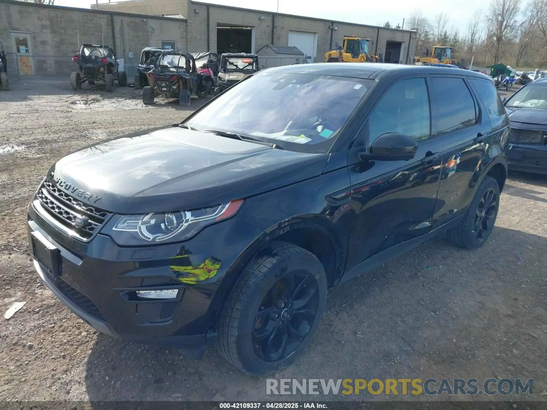 2 Photograph of a damaged car SALCR2FX6KH800320 LAND ROVER DISCOVERY SPORT 2019