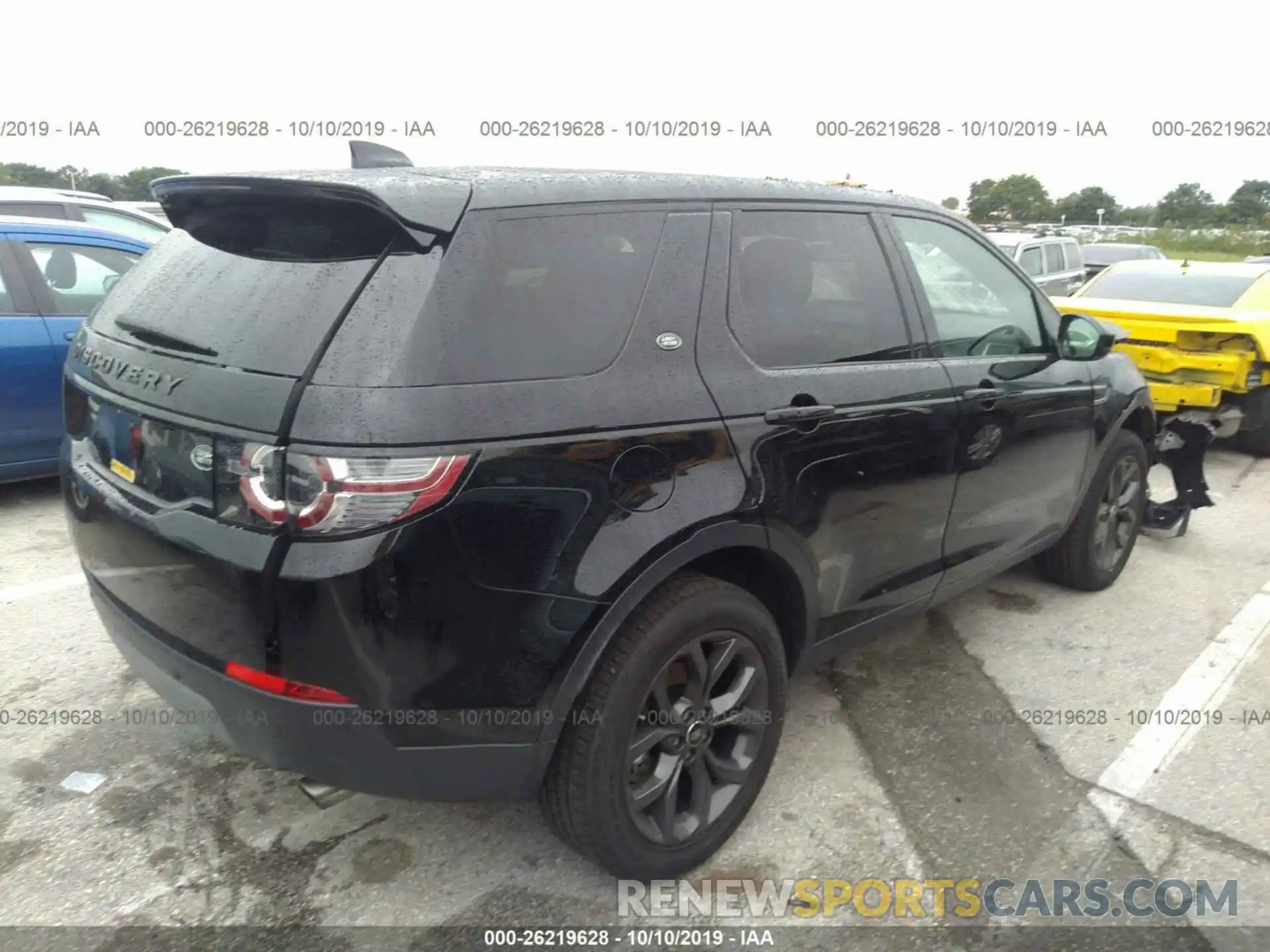 4 Photograph of a damaged car SALCR2FX7KH803372 LAND ROVER DISCOVERY SPORT 2019