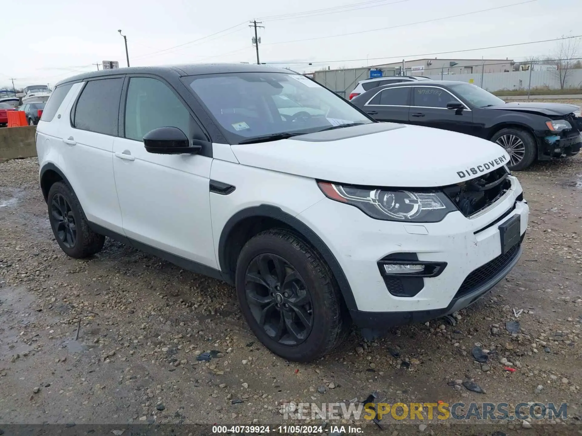1 Photograph of a damaged car SALCR2FX8KH819984 LAND ROVER DISCOVERY SPORT 2019