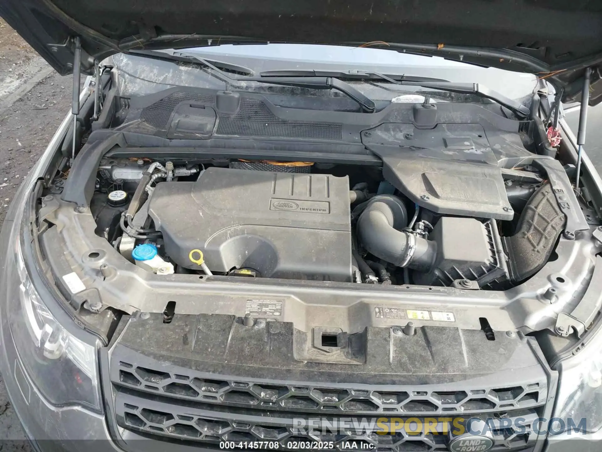 10 Photograph of a damaged car SALCR2FX9KH819797 LAND ROVER DISCOVERY SPORT 2019