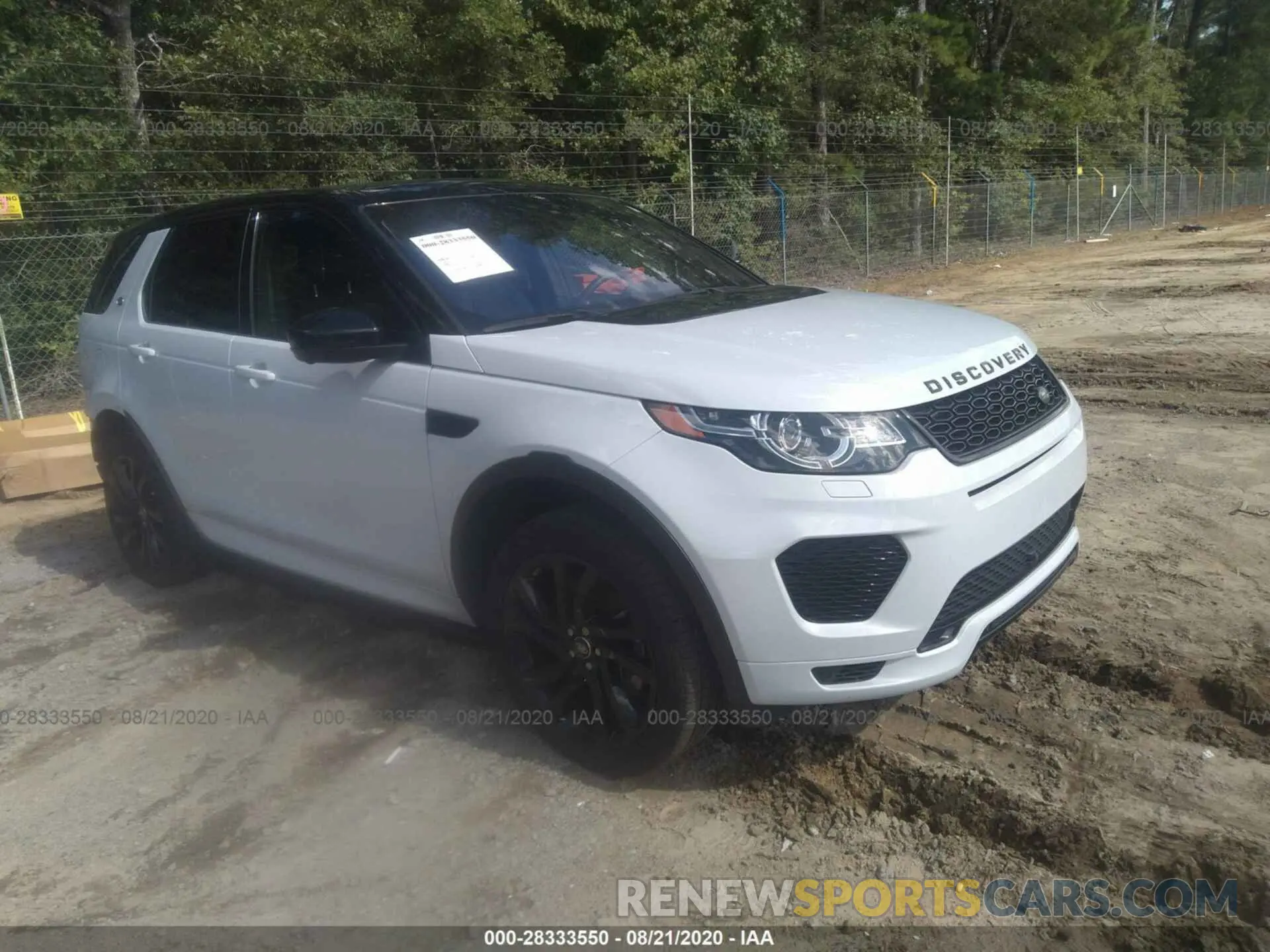 1 Photograph of a damaged car SALCR2GX1KH807318 LAND ROVER DISCOVERY SPORT 2019