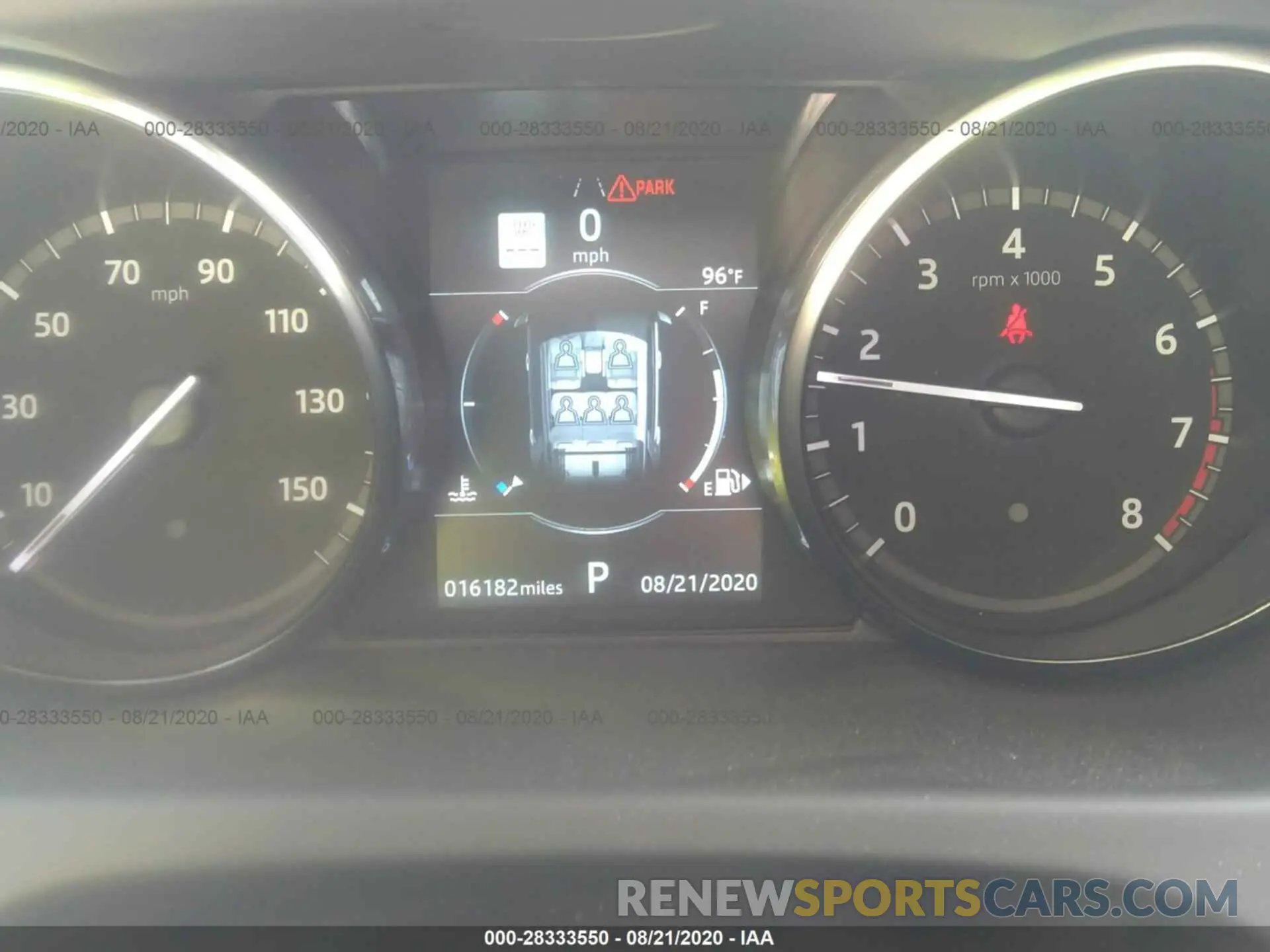 7 Photograph of a damaged car SALCR2GX1KH807318 LAND ROVER DISCOVERY SPORT 2019