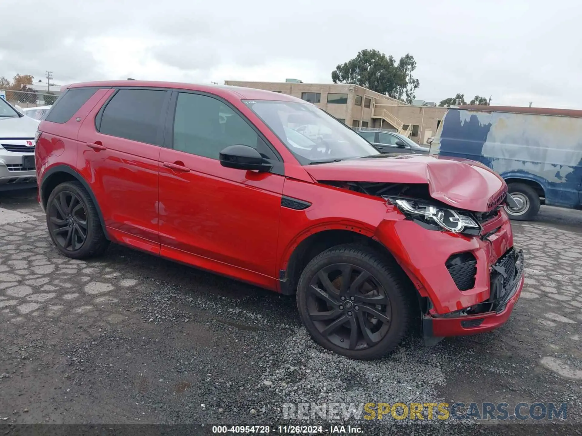 1 Photograph of a damaged car SALCR2GX4KH807247 LAND ROVER DISCOVERY SPORT 2019
