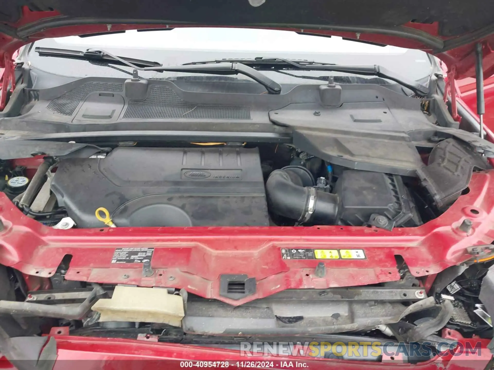 10 Photograph of a damaged car SALCR2GX4KH807247 LAND ROVER DISCOVERY SPORT 2019