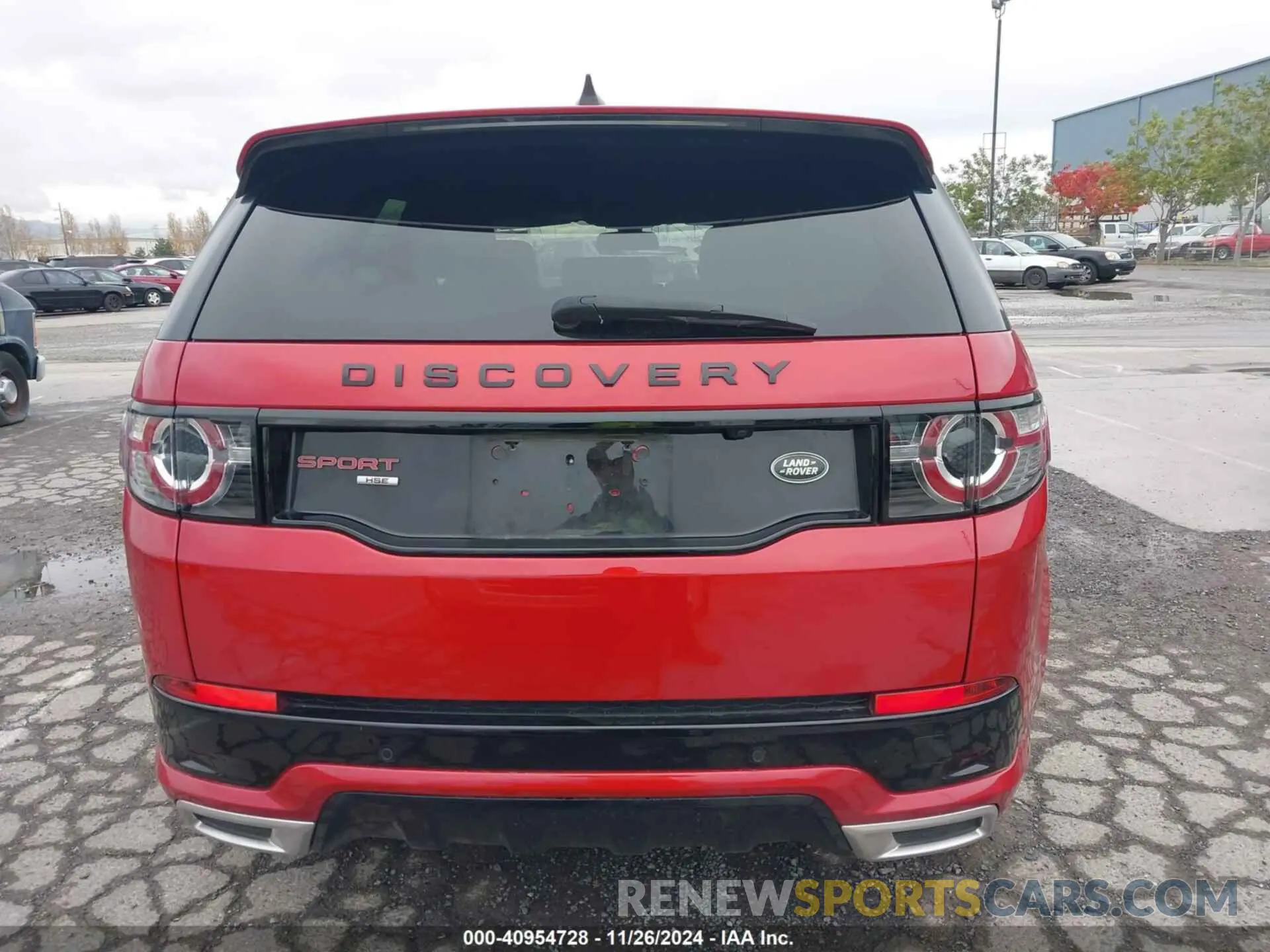 17 Photograph of a damaged car SALCR2GX4KH807247 LAND ROVER DISCOVERY SPORT 2019