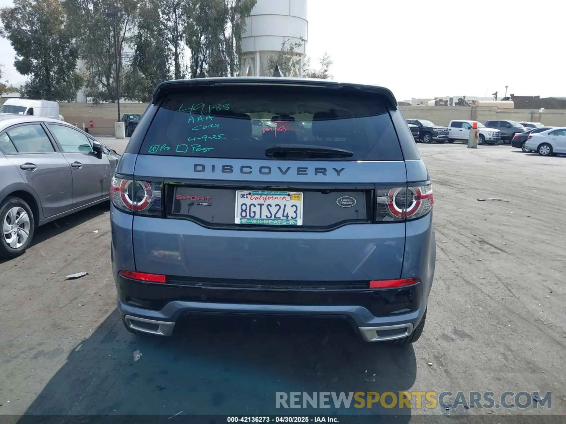 17 Photograph of a damaged car SALCT2FX0KH795813 LAND ROVER DISCOVERY SPORT 2019