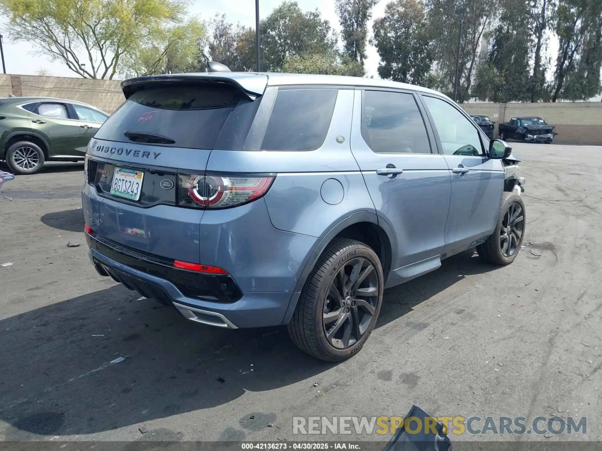 4 Photograph of a damaged car SALCT2FX0KH795813 LAND ROVER DISCOVERY SPORT 2019