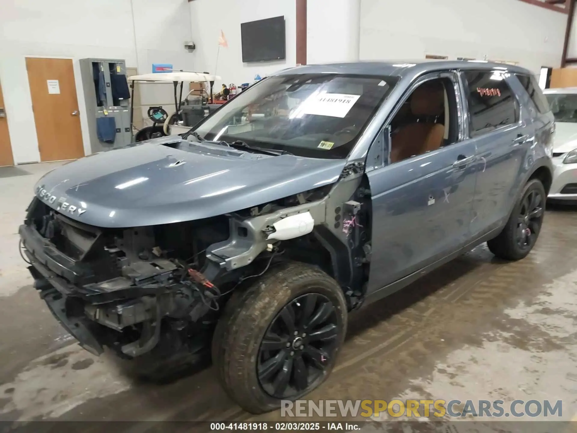 2 Photograph of a damaged car SALCT2FX9KH827366 LAND ROVER DISCOVERY SPORT 2019