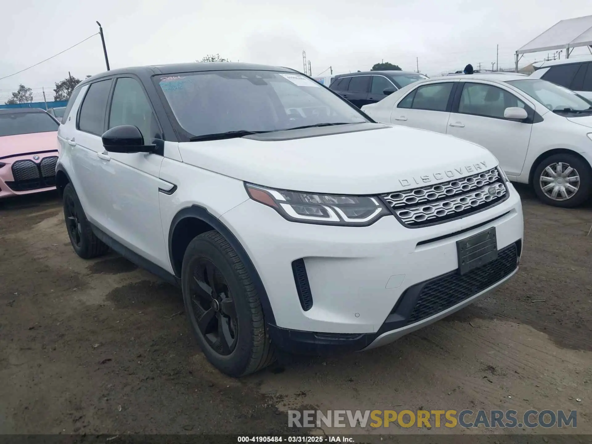 1 Photograph of a damaged car SALCJ2FX2LH865190 LAND ROVER DISCOVERY SPORT 2020
