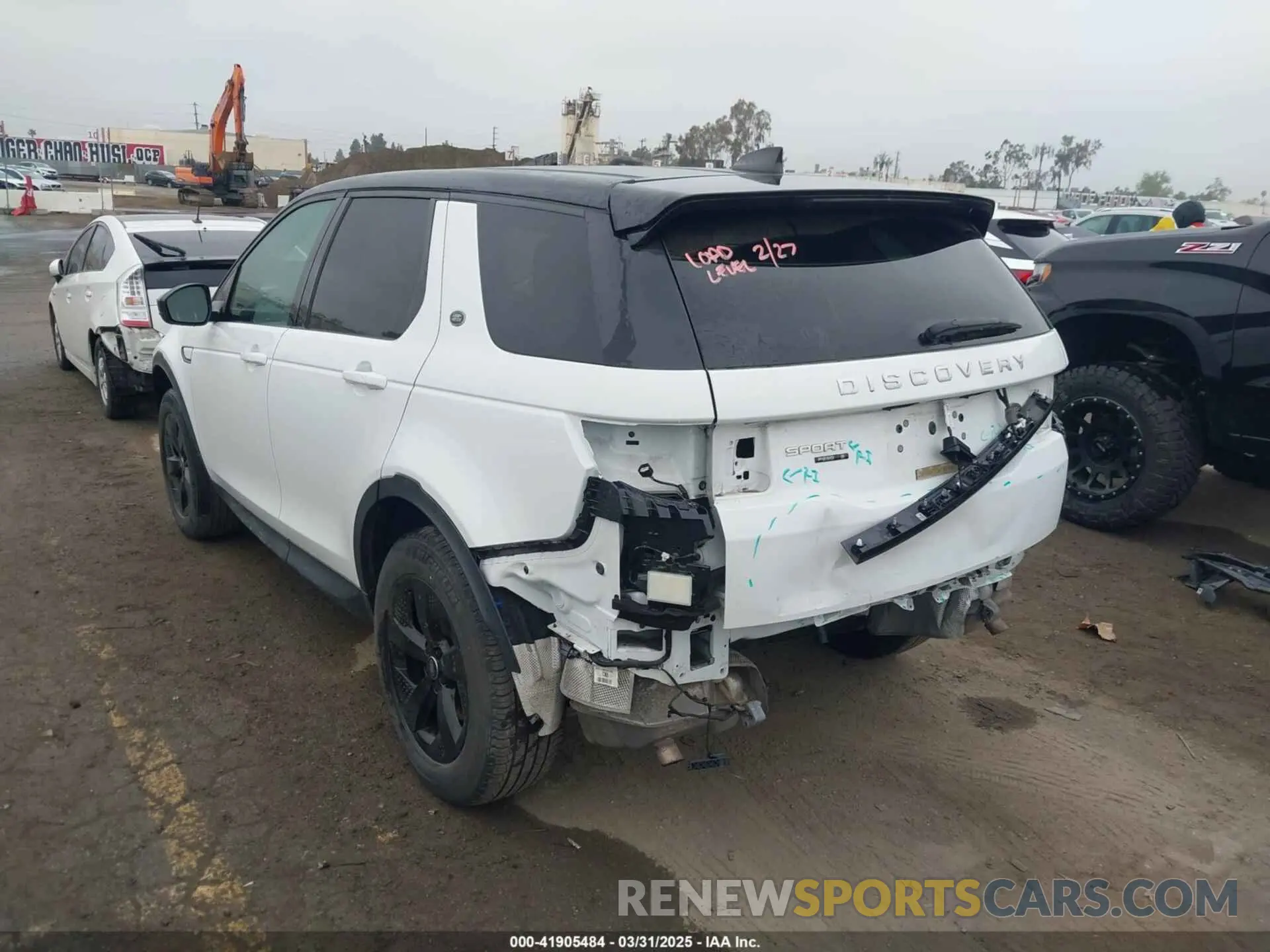 3 Photograph of a damaged car SALCJ2FX2LH865190 LAND ROVER DISCOVERY SPORT 2020