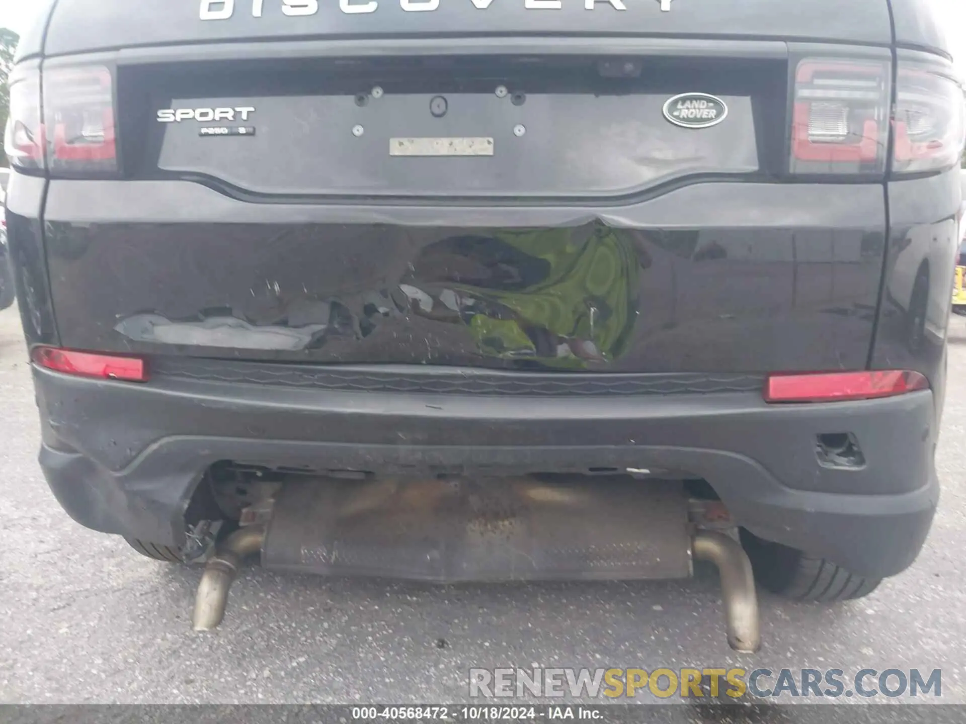 6 Photograph of a damaged car SALCJ2FX4LH834118 LAND ROVER DISCOVERY SPORT 2020