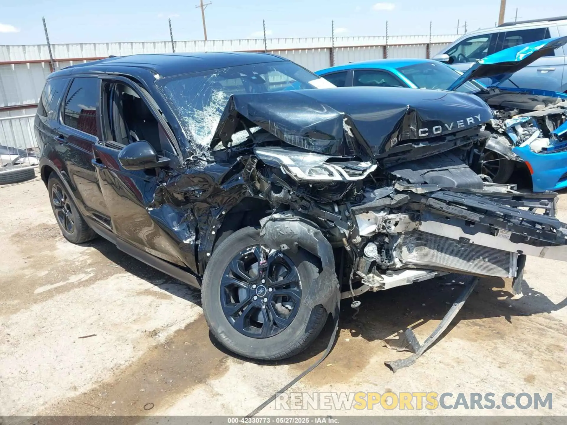 1 Photograph of a damaged car SALCJ2FX6LH846092 LAND ROVER DISCOVERY SPORT 2020