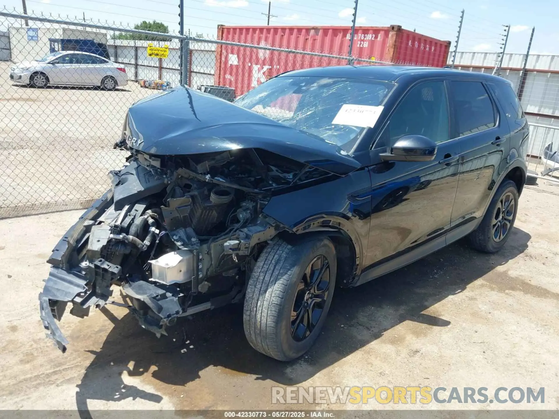 2 Photograph of a damaged car SALCJ2FX6LH846092 LAND ROVER DISCOVERY SPORT 2020
