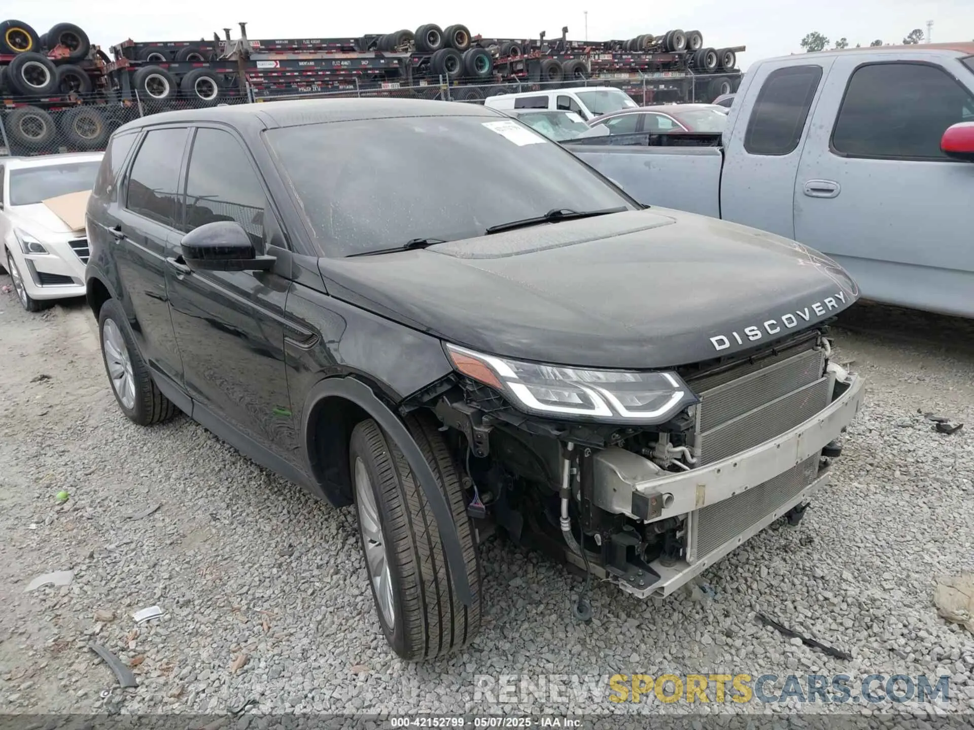 1 Photograph of a damaged car SALCJ2FX6LH858713 LAND ROVER DISCOVERY SPORT 2020