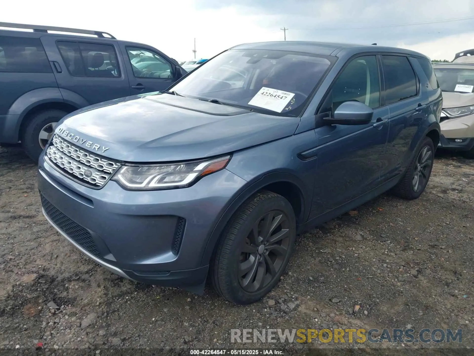 2 Photograph of a damaged car SALCJ2FX9LH843669 LAND ROVER DISCOVERY SPORT 2020