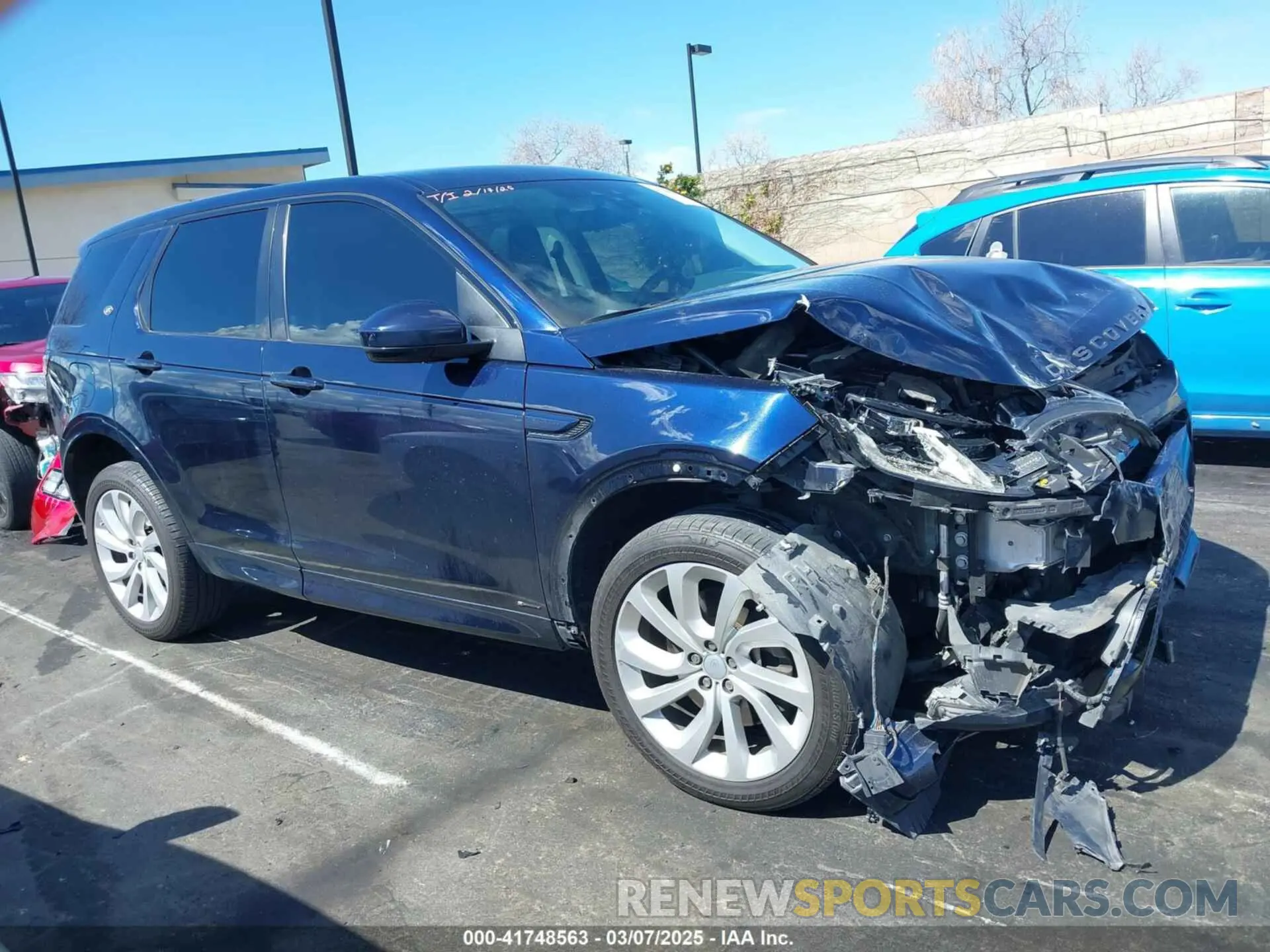 14 Photograph of a damaged car SALCL2FX8LH851160 LAND ROVER DISCOVERY SPORT 2020