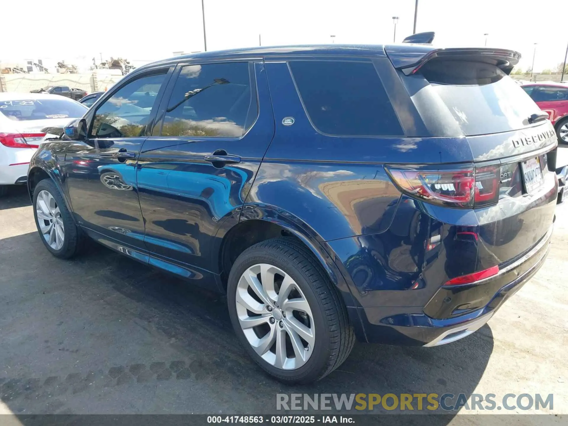3 Photograph of a damaged car SALCL2FX8LH851160 LAND ROVER DISCOVERY SPORT 2020