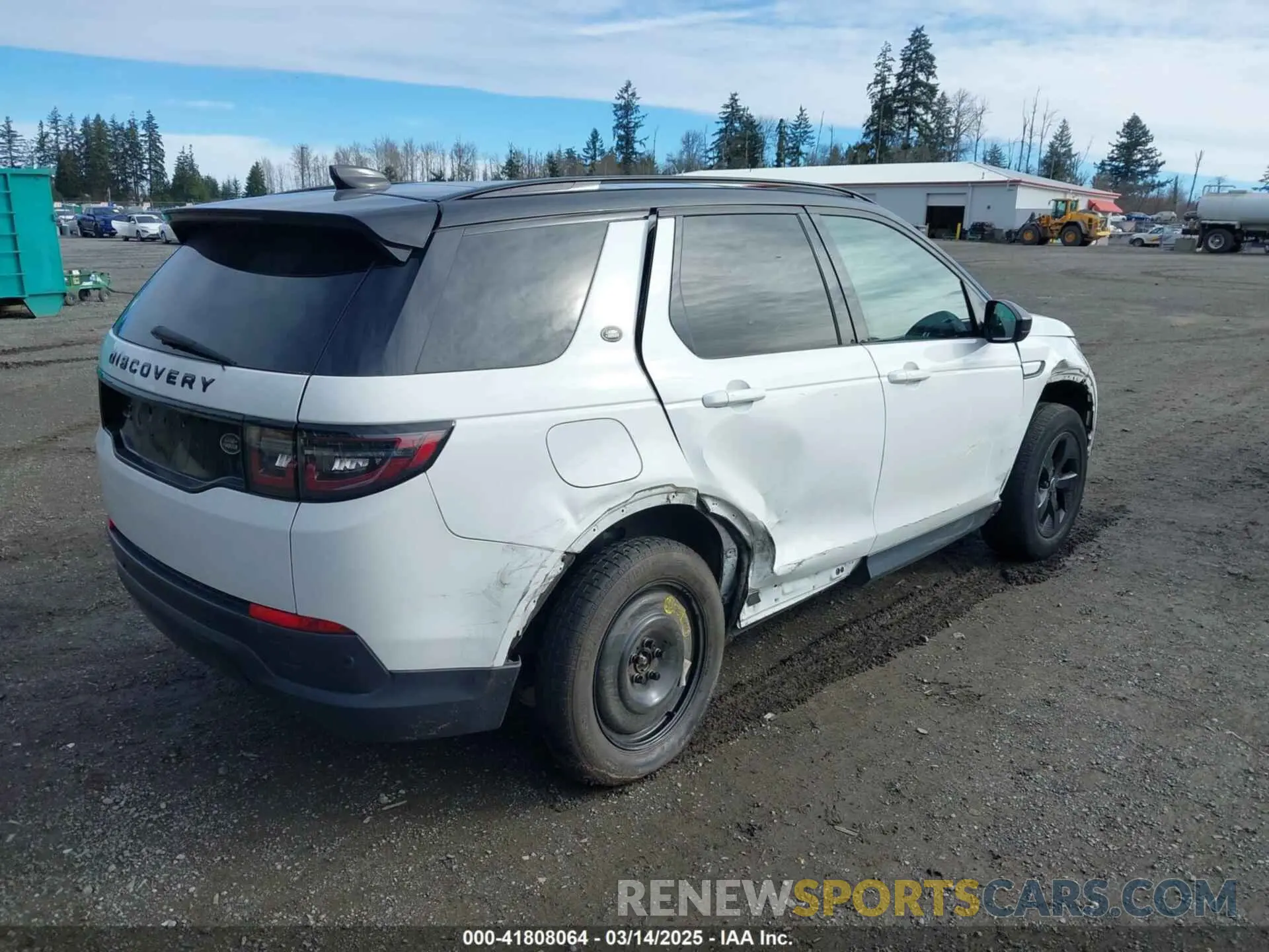 4 Photograph of a damaged car SALCP2FX3LH840748 LAND ROVER DISCOVERY SPORT 2020