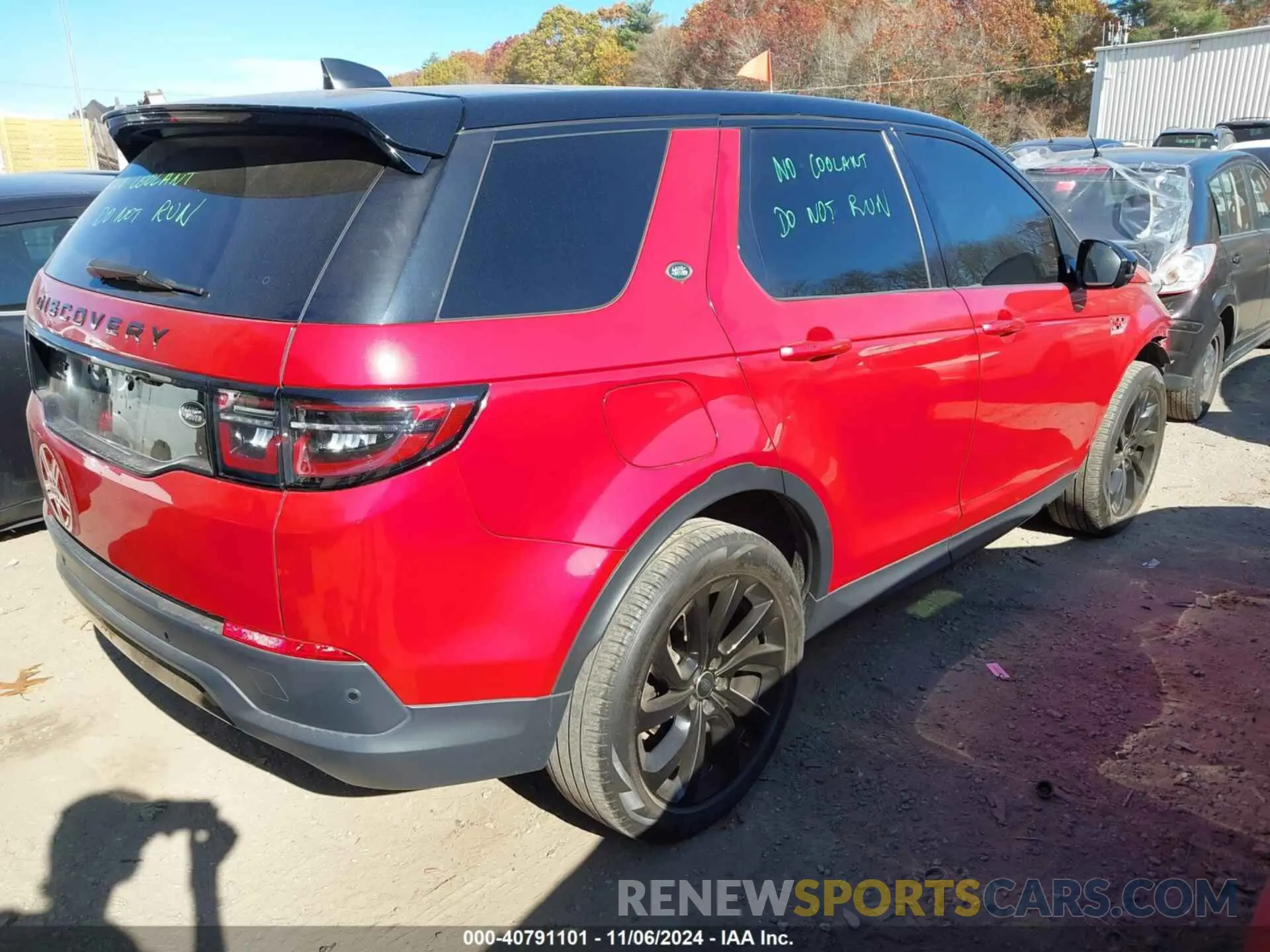 4 Photograph of a damaged car SALCP2FX4LH847465 LAND ROVER DISCOVERY SPORT 2020