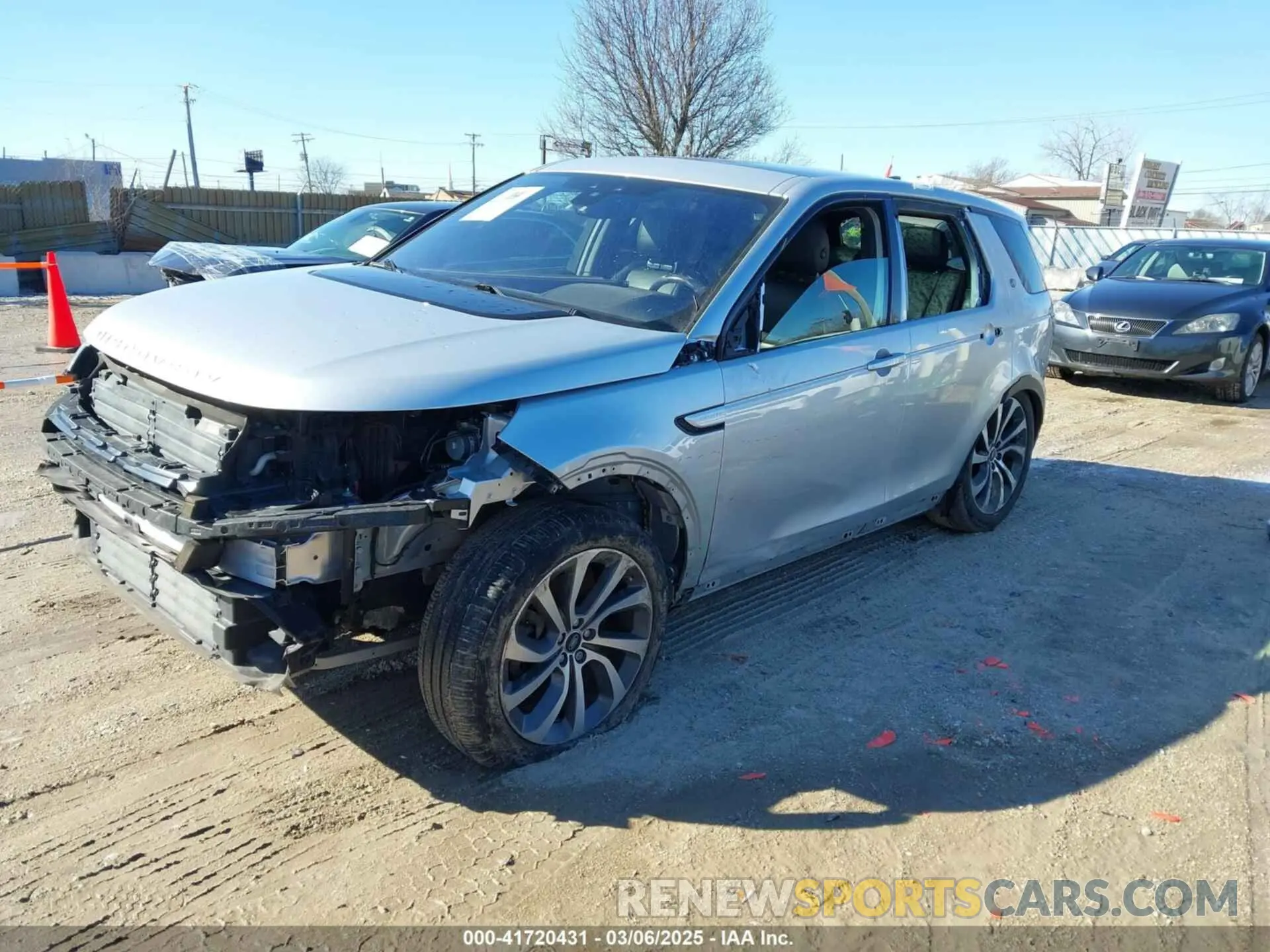 2 Photograph of a damaged car SALCP2FX8LH839952 LAND ROVER DISCOVERY SPORT 2020