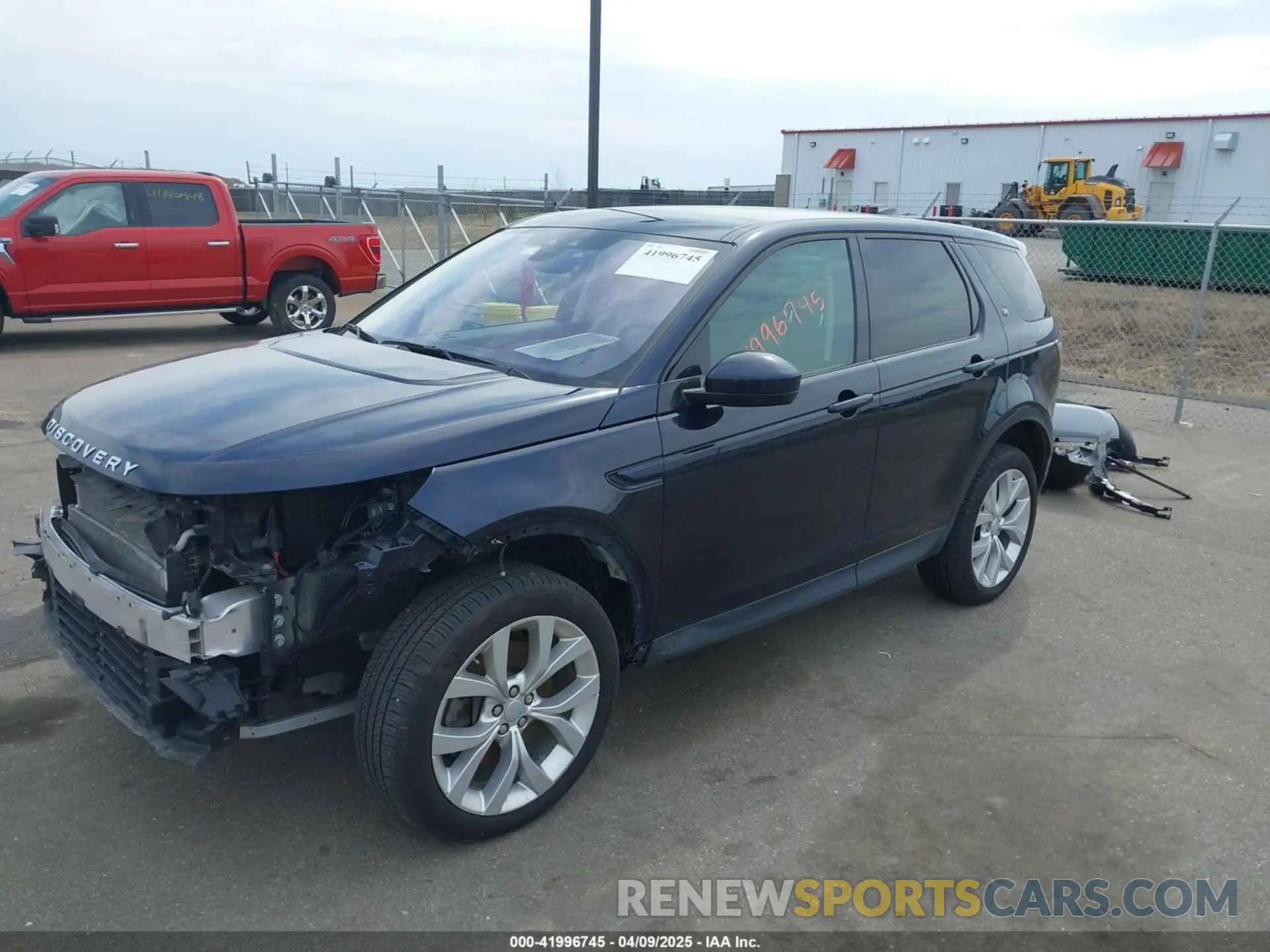 2 Photograph of a damaged car SALCP2FX9LH854251 LAND ROVER DISCOVERY SPORT 2020