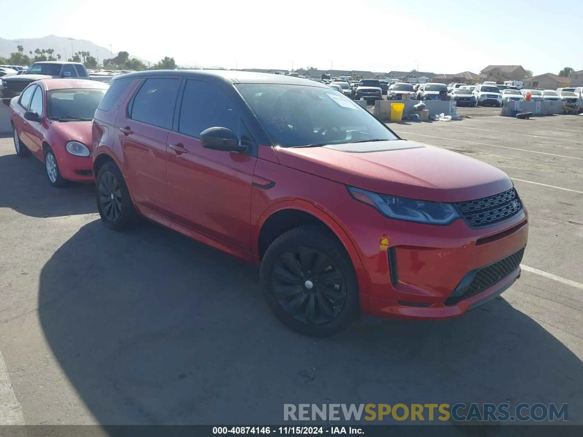 1 Photograph of a damaged car SALCT2FX6LH841646 LAND ROVER DISCOVERY SPORT 2020