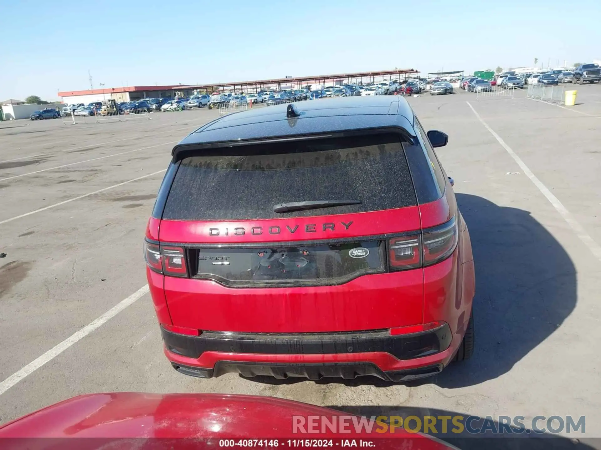 16 Photograph of a damaged car SALCT2FX6LH841646 LAND ROVER DISCOVERY SPORT 2020