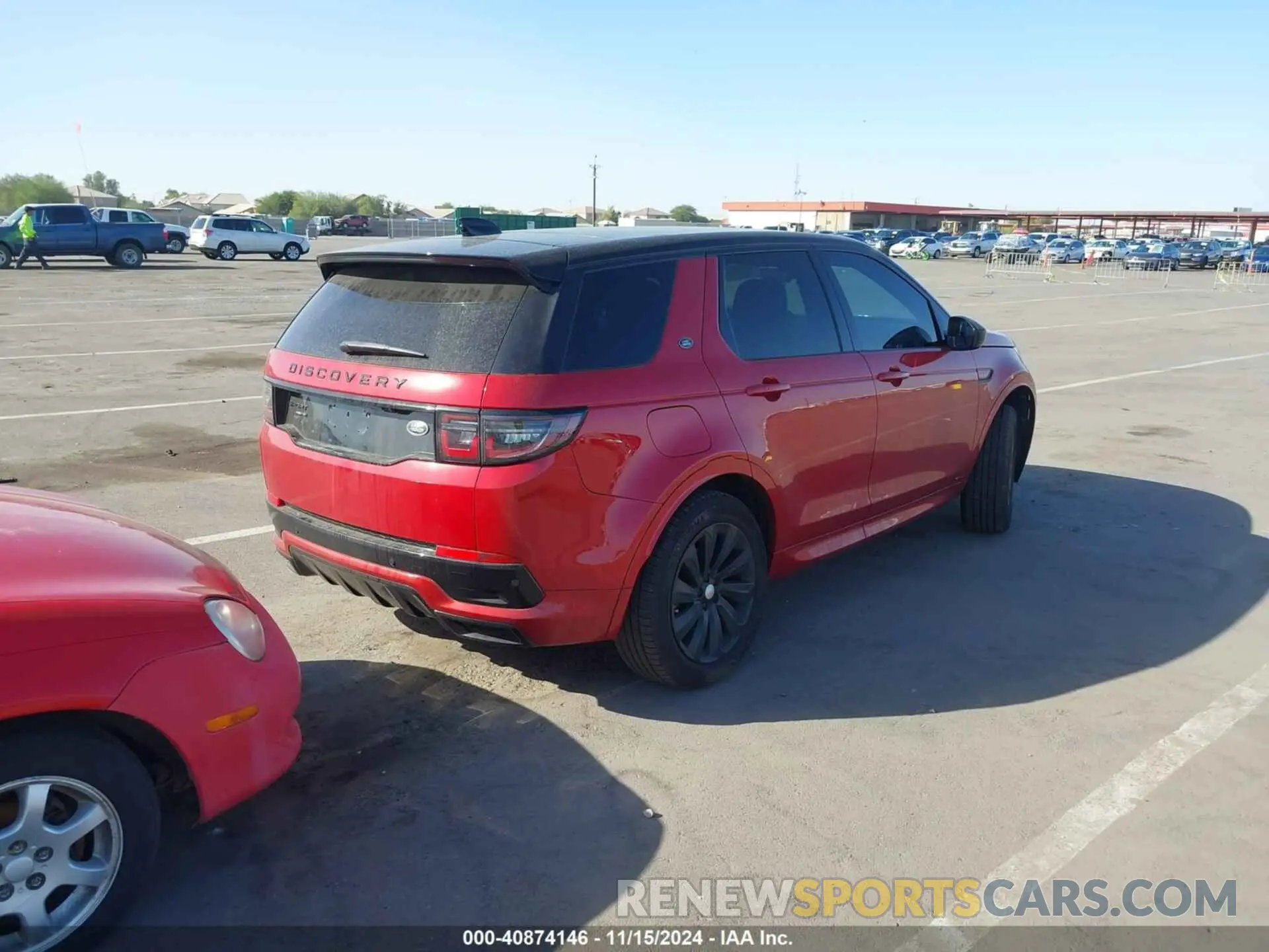 4 Photograph of a damaged car SALCT2FX6LH841646 LAND ROVER DISCOVERY SPORT 2020
