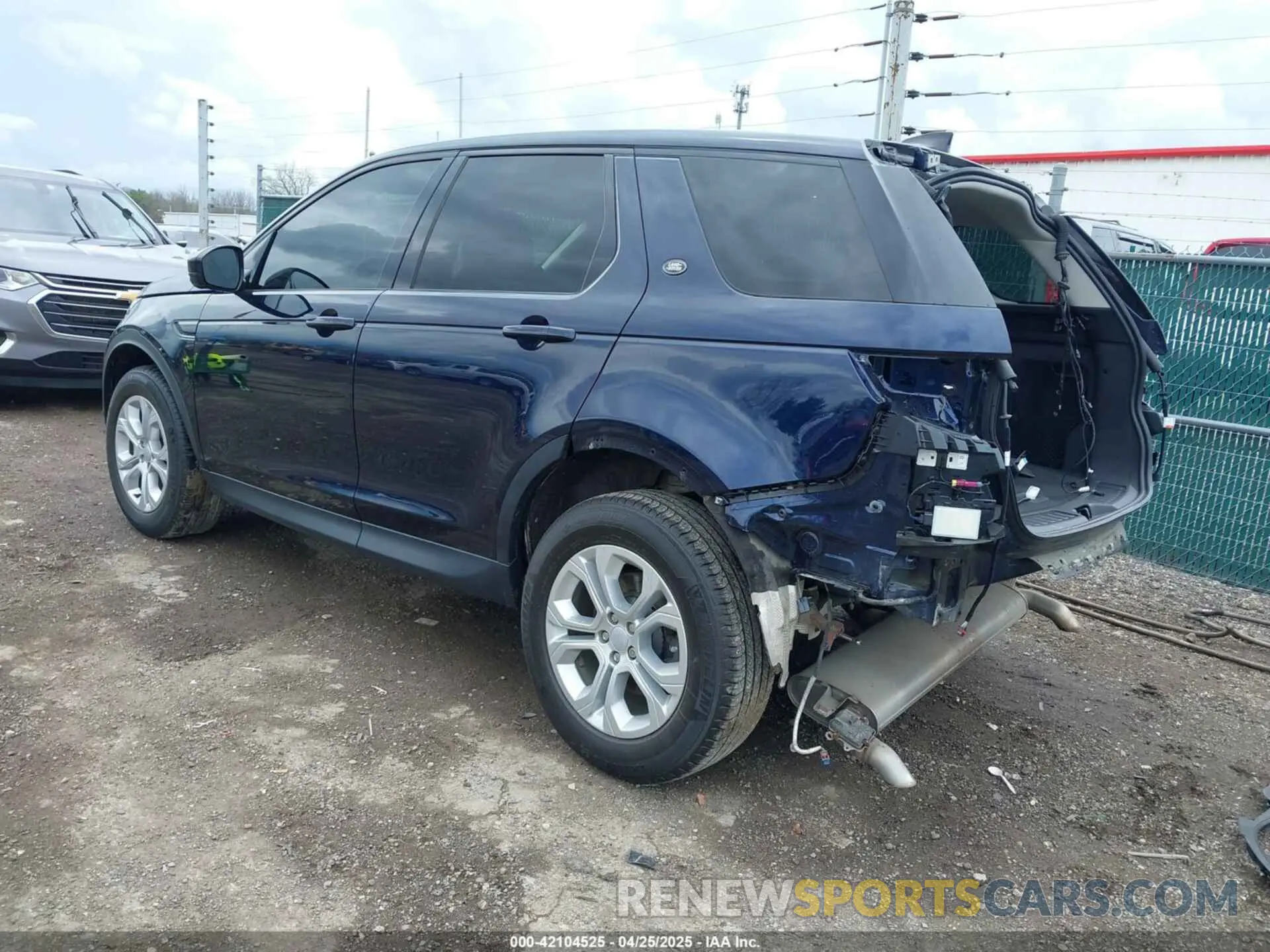 3 Photograph of a damaged car SALCJ2FX1MH898019 LAND ROVER DISCOVERY SPORT 2021