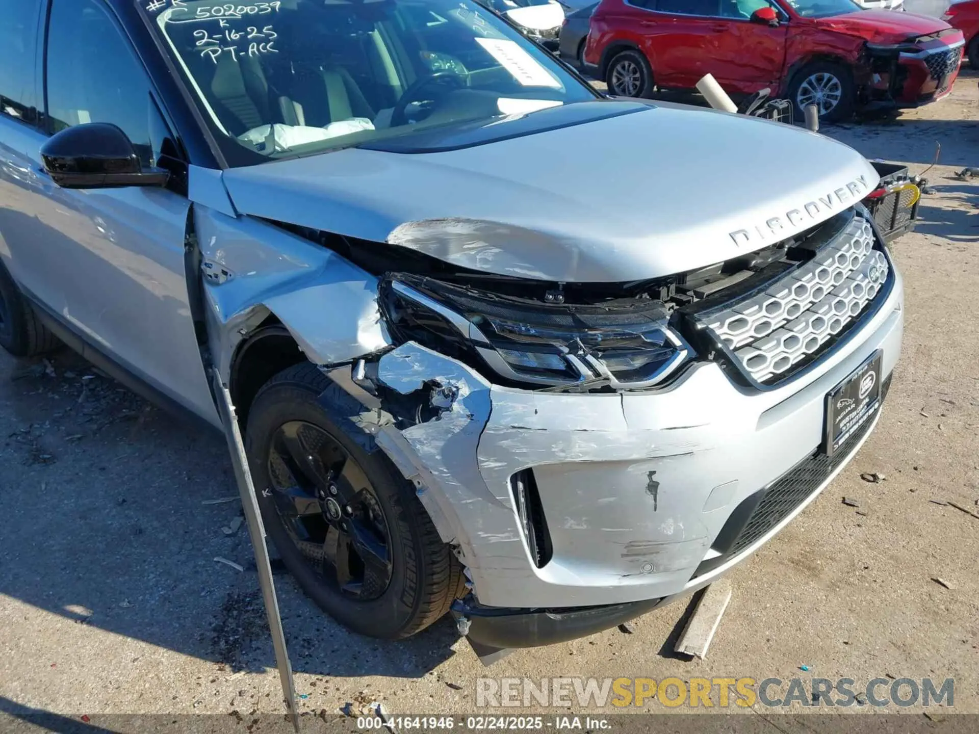 6 Photograph of a damaged car SALCJ2FX4MH903147 LAND ROVER DISCOVERY SPORT 2021
