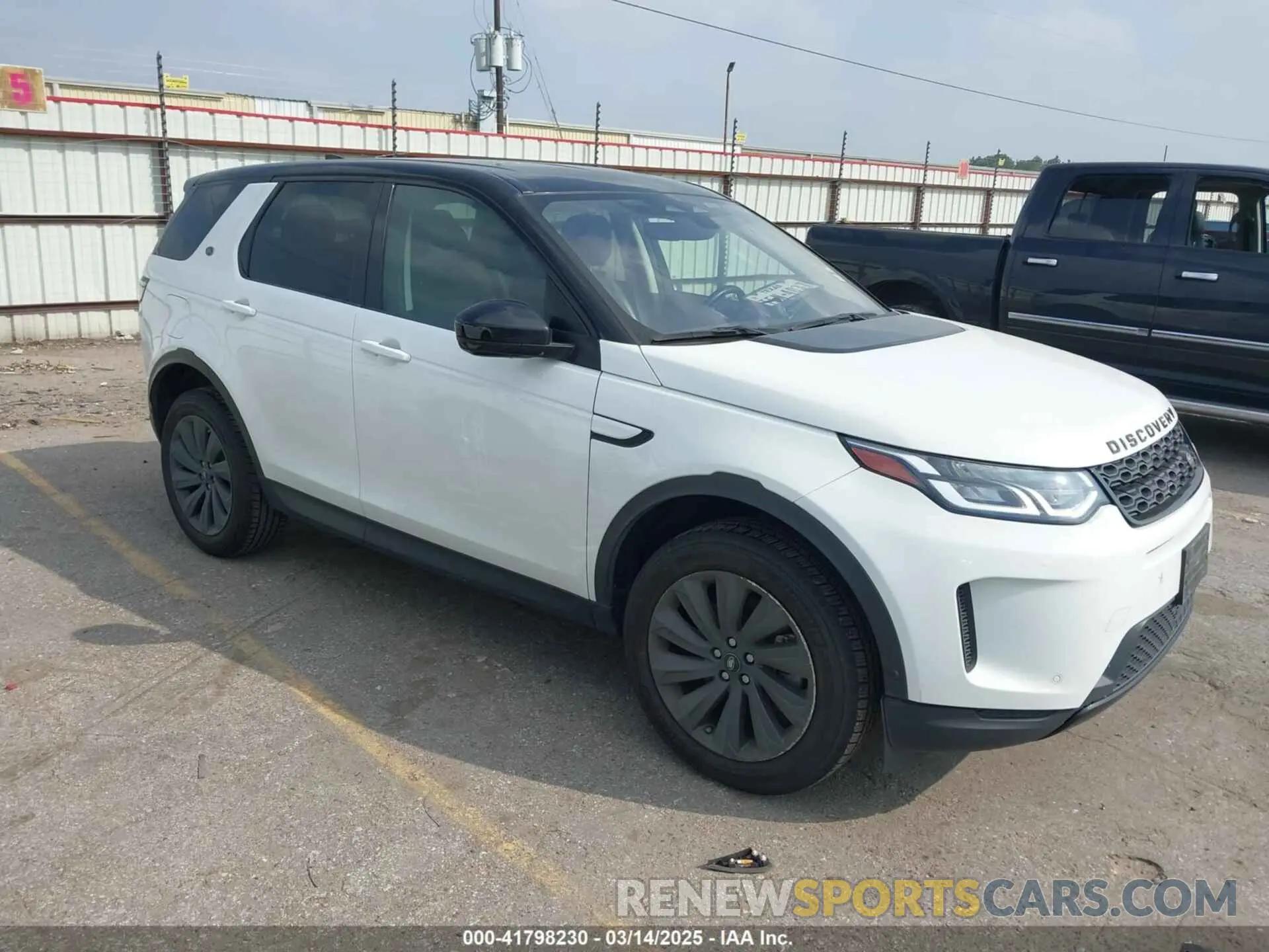 1 Photograph of a damaged car SALCJ2FX5MH890554 LAND ROVER DISCOVERY SPORT 2021
