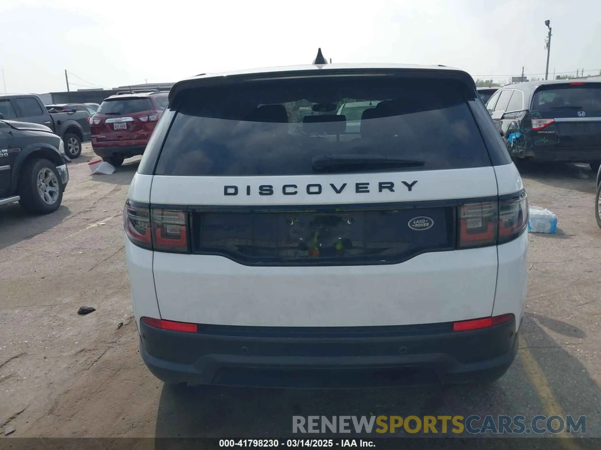 16 Photograph of a damaged car SALCJ2FX5MH890554 LAND ROVER DISCOVERY SPORT 2021