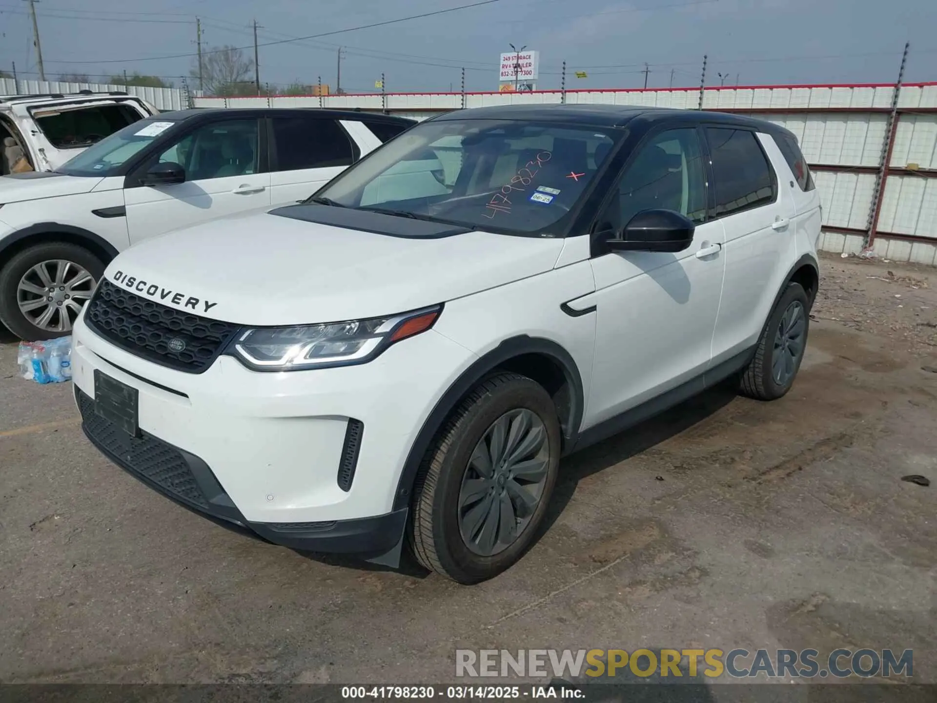 2 Photograph of a damaged car SALCJ2FX5MH890554 LAND ROVER DISCOVERY SPORT 2021
