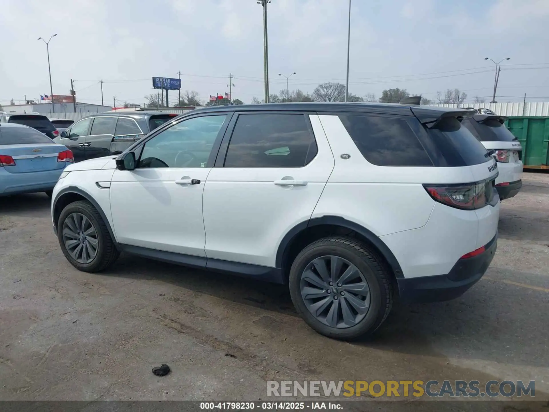 3 Photograph of a damaged car SALCJ2FX5MH890554 LAND ROVER DISCOVERY SPORT 2021