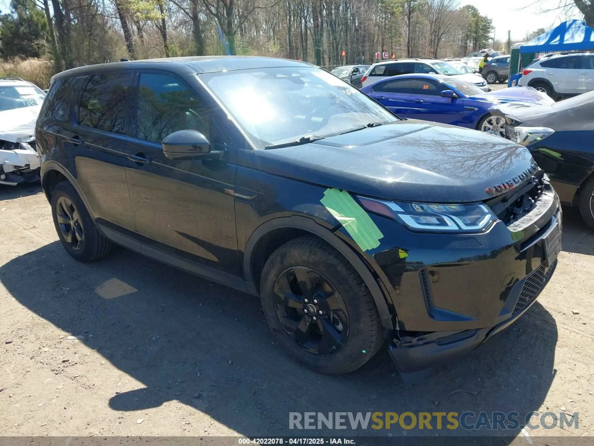 1 Photograph of a damaged car SALCJ2FXXMH898729 LAND ROVER DISCOVERY SPORT 2021