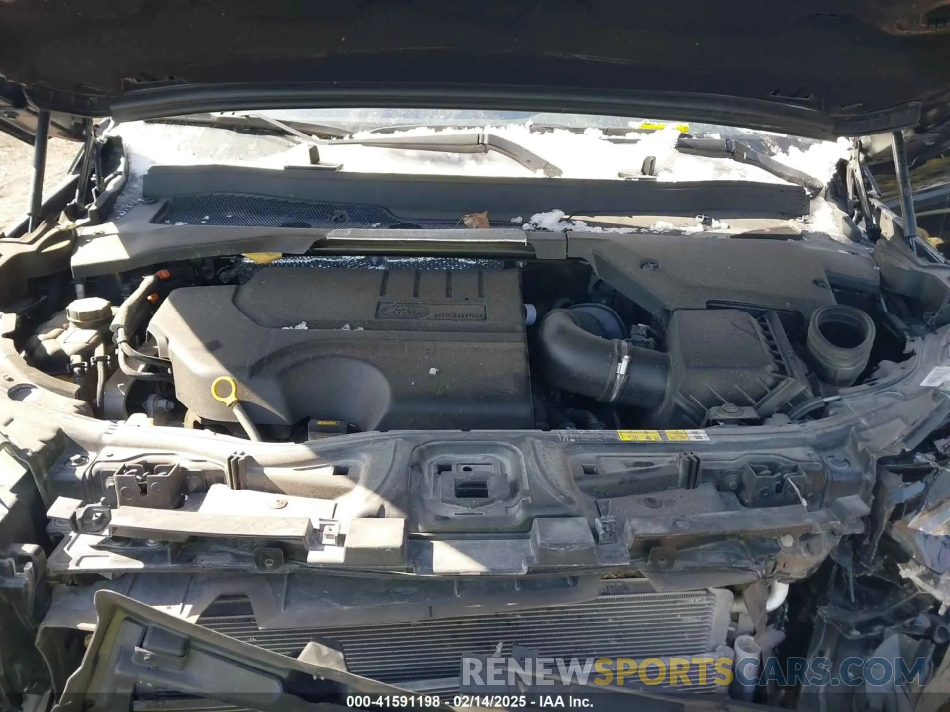 10 Photograph of a damaged car SALCL2FX7MH885608 LAND ROVER DISCOVERY SPORT 2021