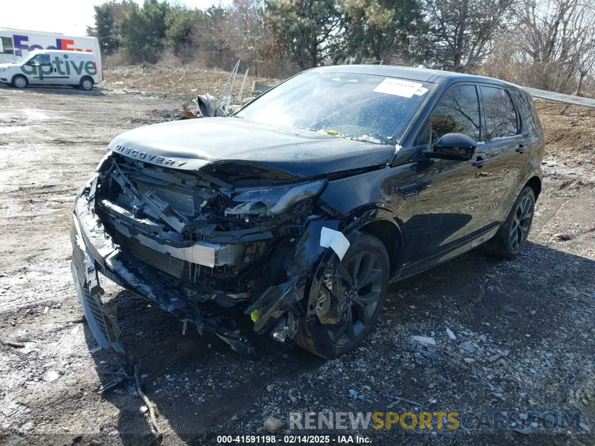 2 Photograph of a damaged car SALCL2FX7MH885608 LAND ROVER DISCOVERY SPORT 2021