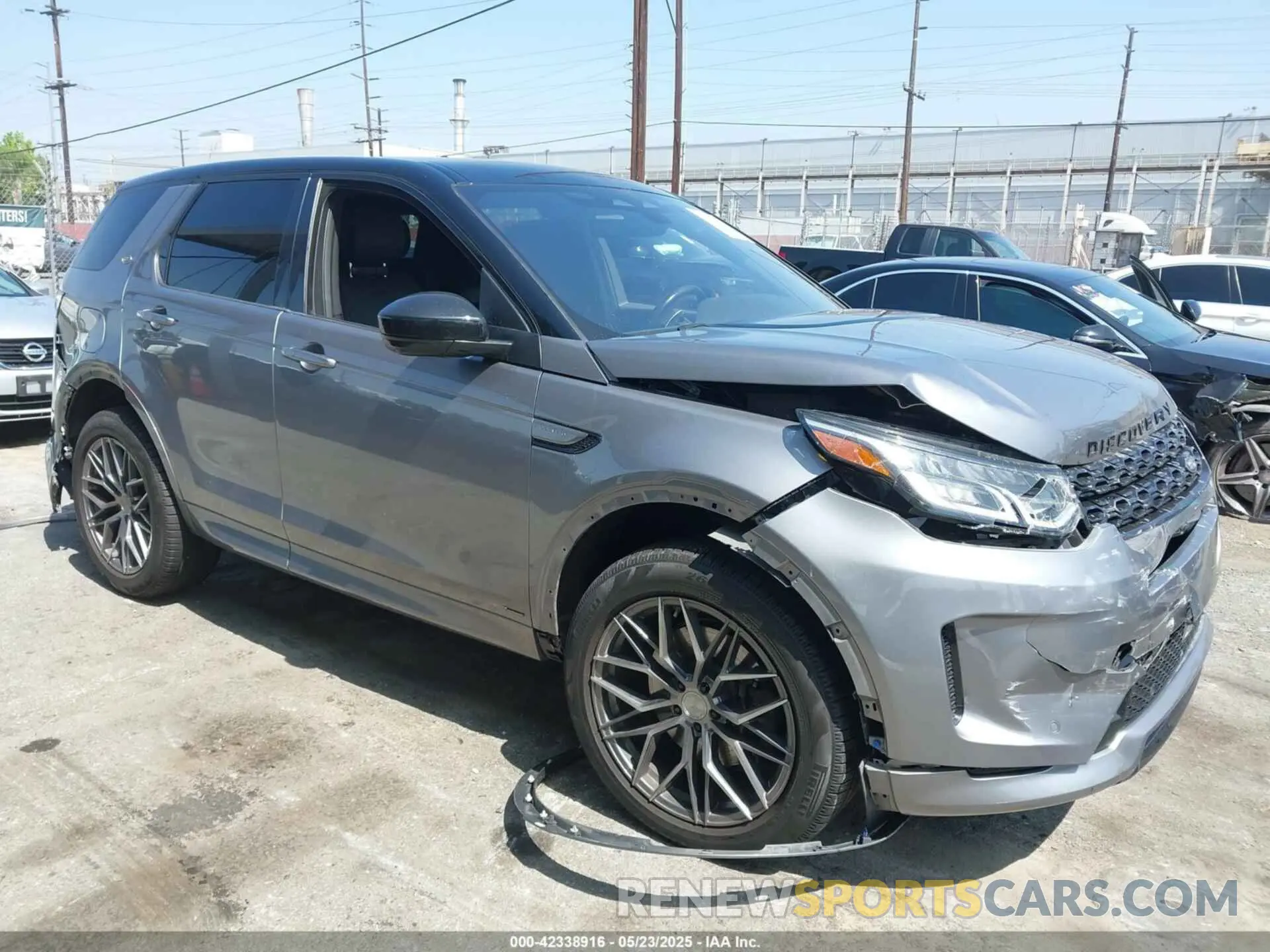 1 Photograph of a damaged car SALCT2FX1MH884101 LAND ROVER DISCOVERY SPORT 2021
